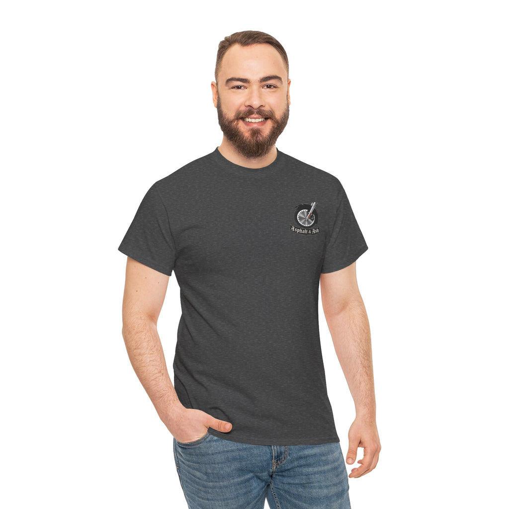 T-Shirt — "What a Ride" Motorcycle Life Journey Graphic Tee