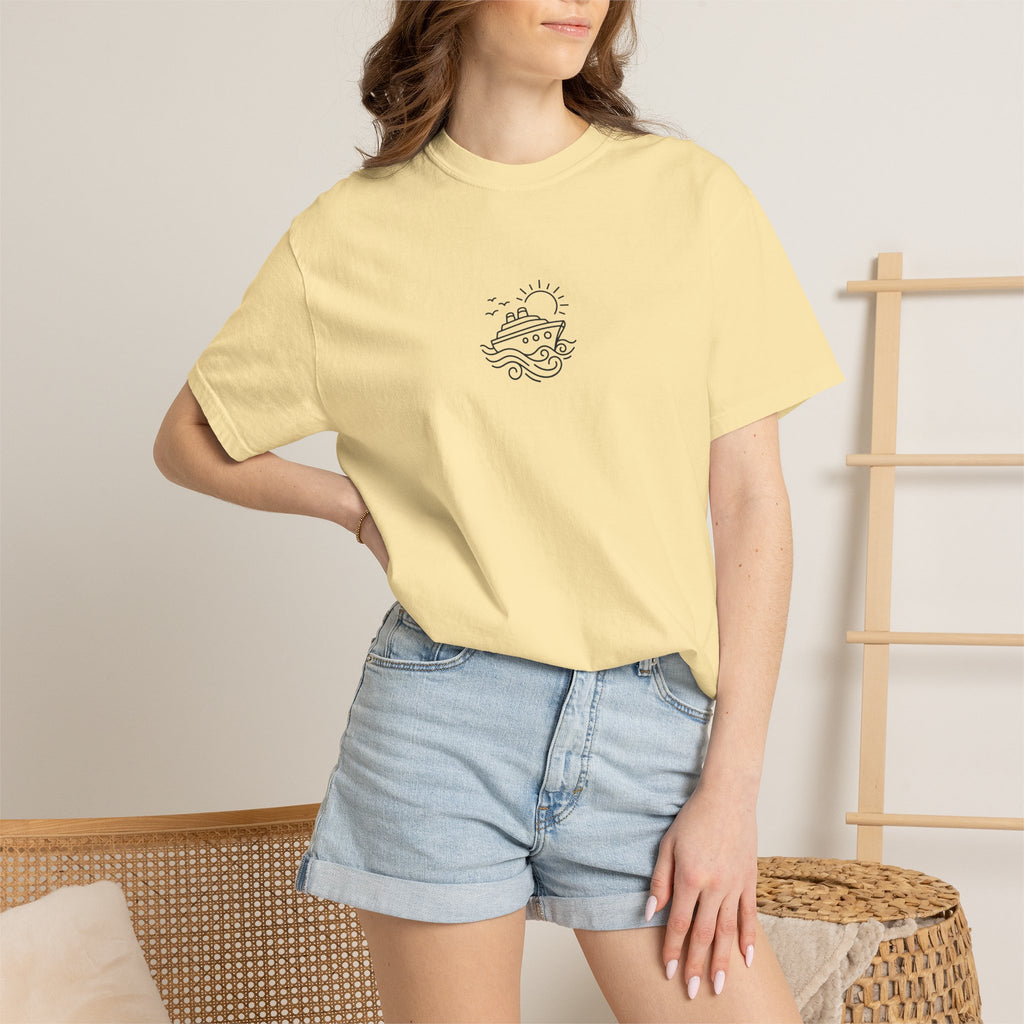 Garment-Dyed Unisex T-Shirt — Women's Tee
