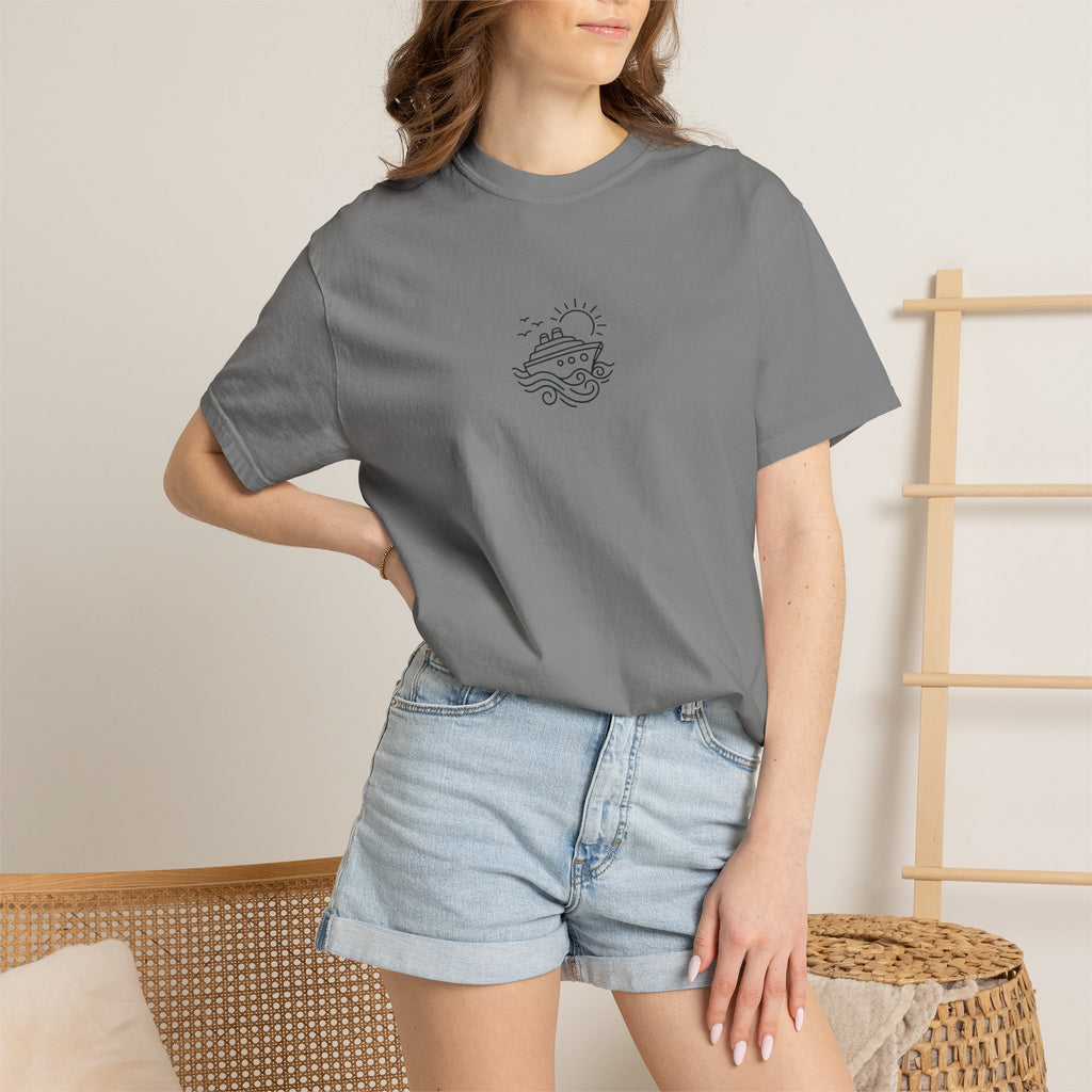Garment-Dyed Unisex T-Shirt — Women's Tee