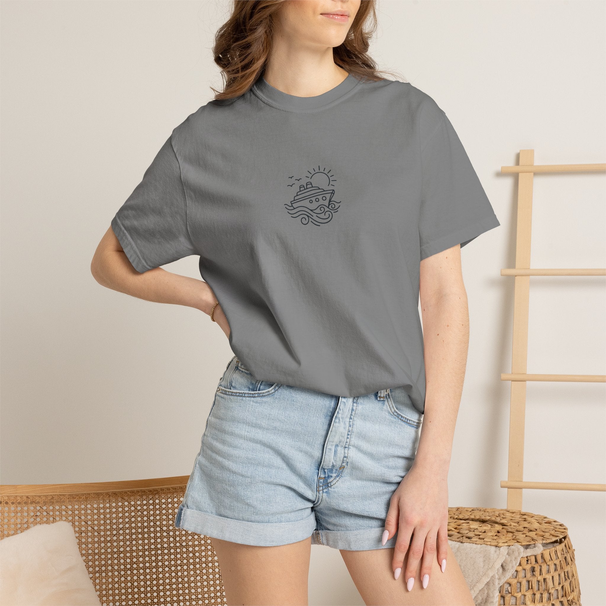 Garment-Dyed Unisex T-Shirt — Women's Tee