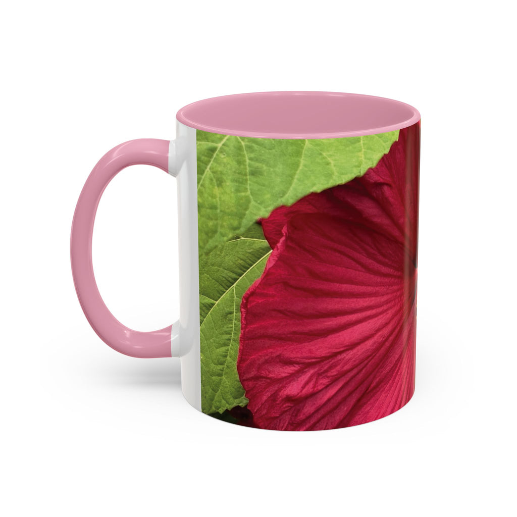 Less Hustle More Coffee Hibiscus Floral Mug (11oz & 15oz)