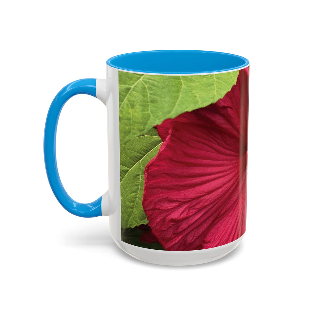 Less Hustle More Coffee Hibiscus Floral Mug (11oz & 15oz)