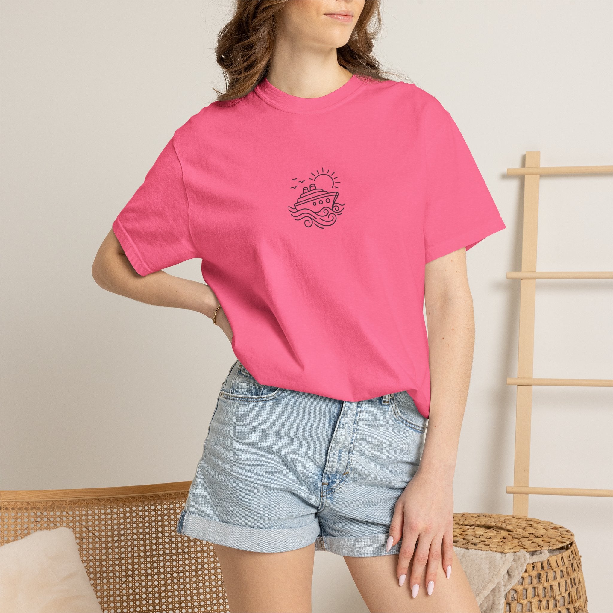 Garment-Dyed Unisex T-Shirt — Women's Tee