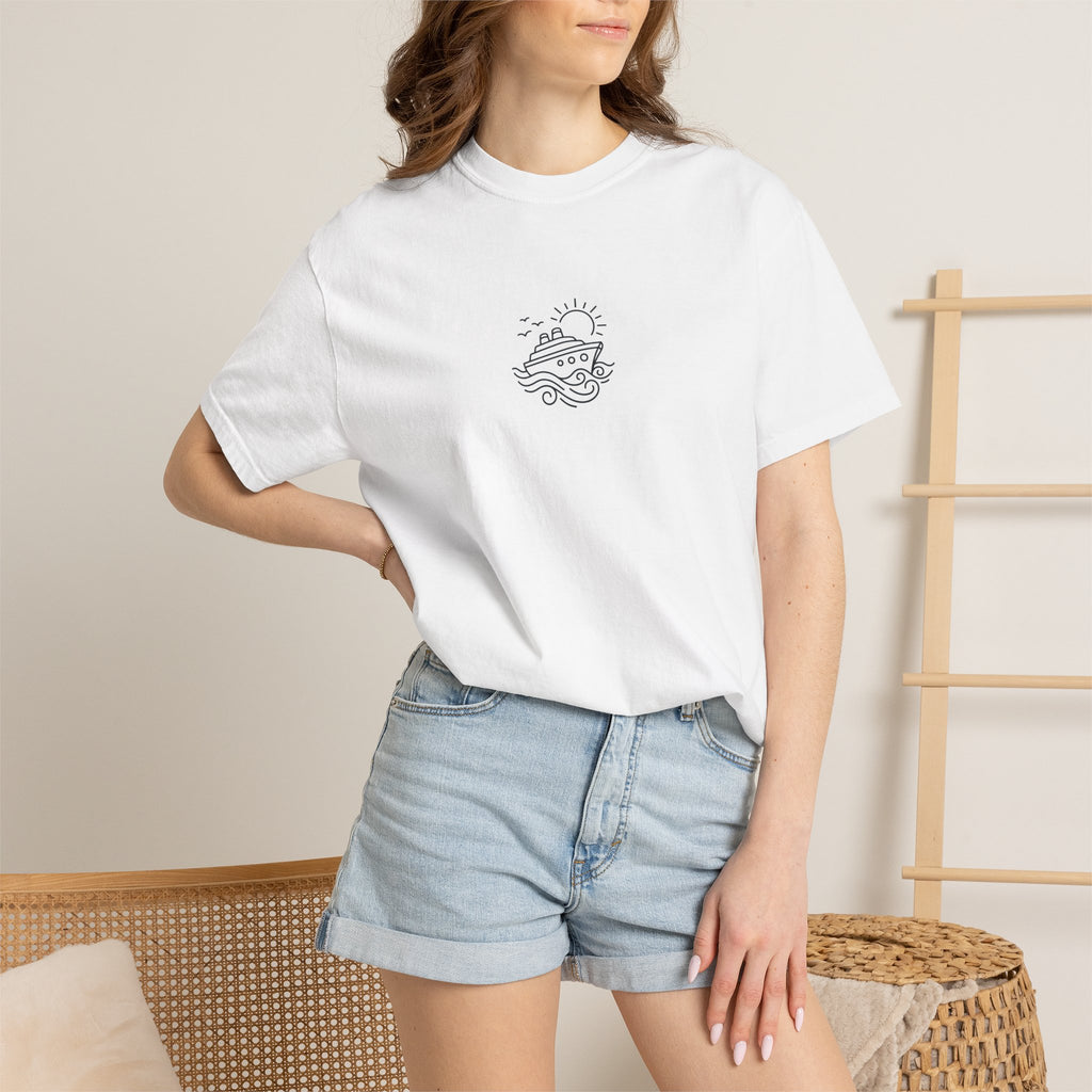 Garment-Dyed Unisex T-Shirt — Women's Tee