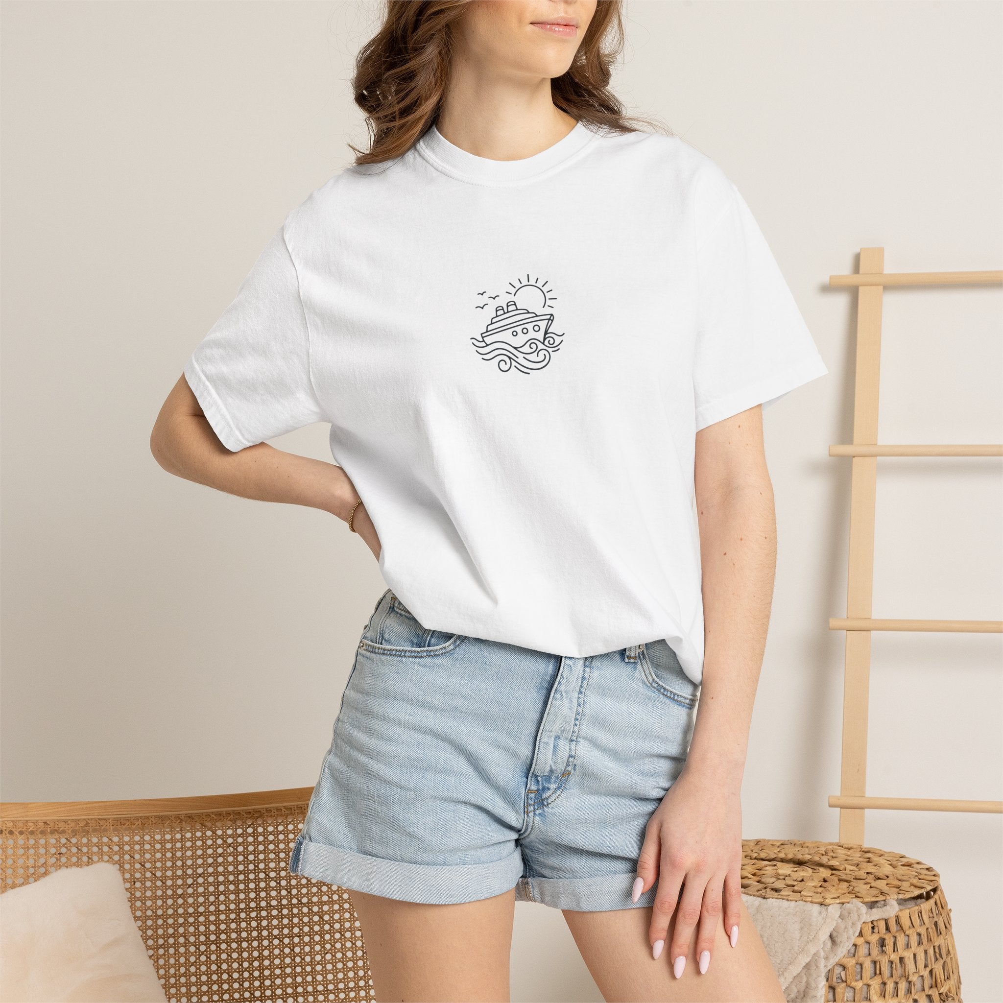 Garment-Dyed Unisex T-Shirt — Women's Tee