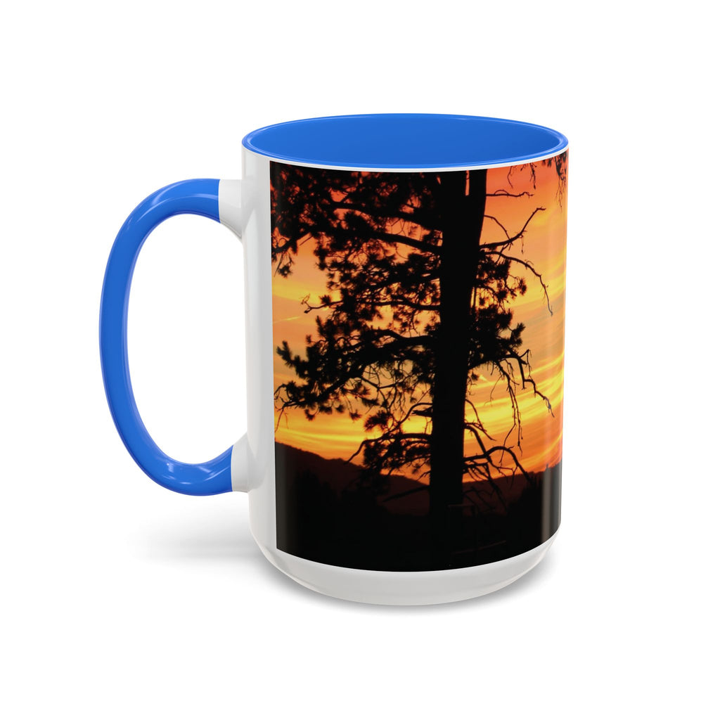 Progress Over Perfection Sunset Mug — Rural NE Oregon Motivational Coffee Cup (11oz/15oz)