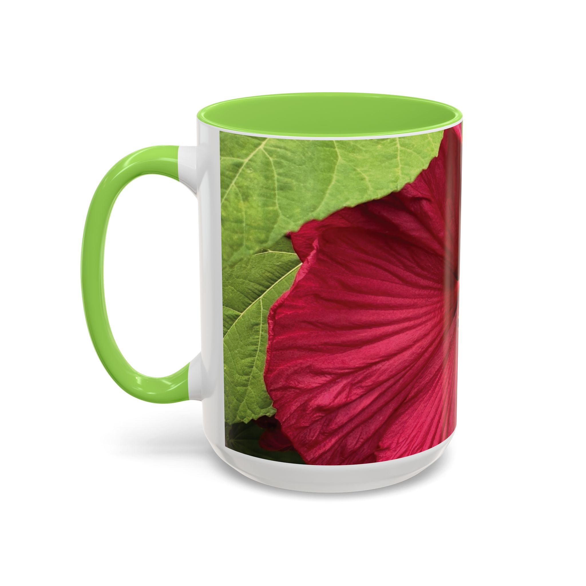 Less Hustle More Coffee Hibiscus Floral Mug (11oz & 15oz)