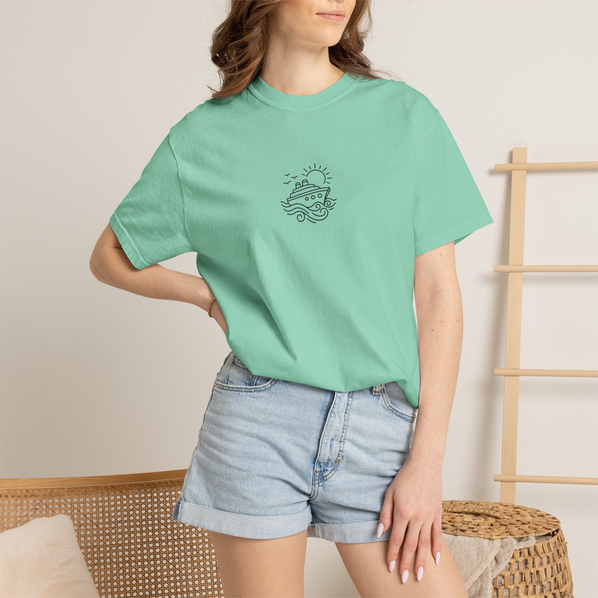 Garment-Dyed Unisex T-Shirt — Women's Tee