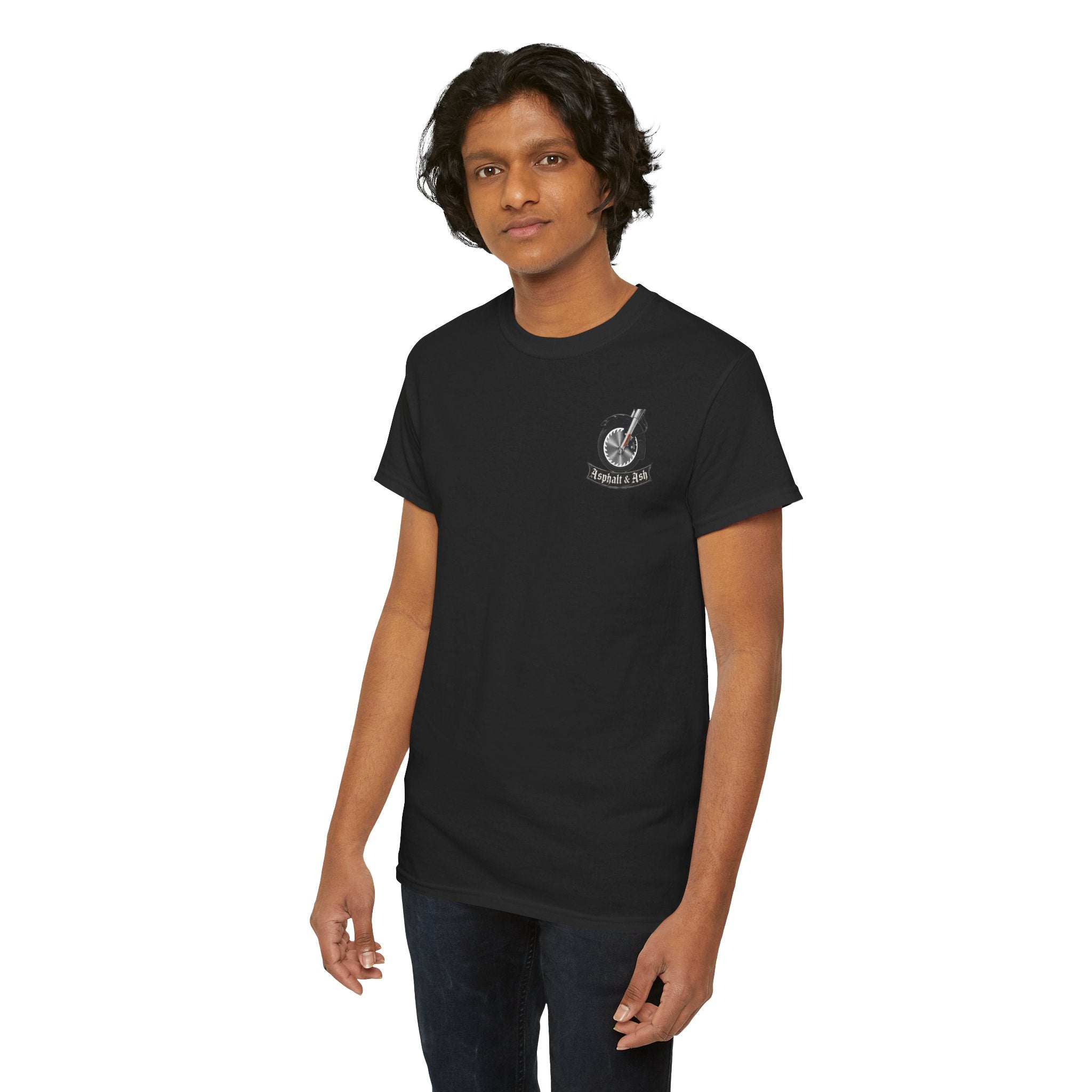 T-Shirt — "What a Ride" Motorcycle Life Journey Graphic Tee
