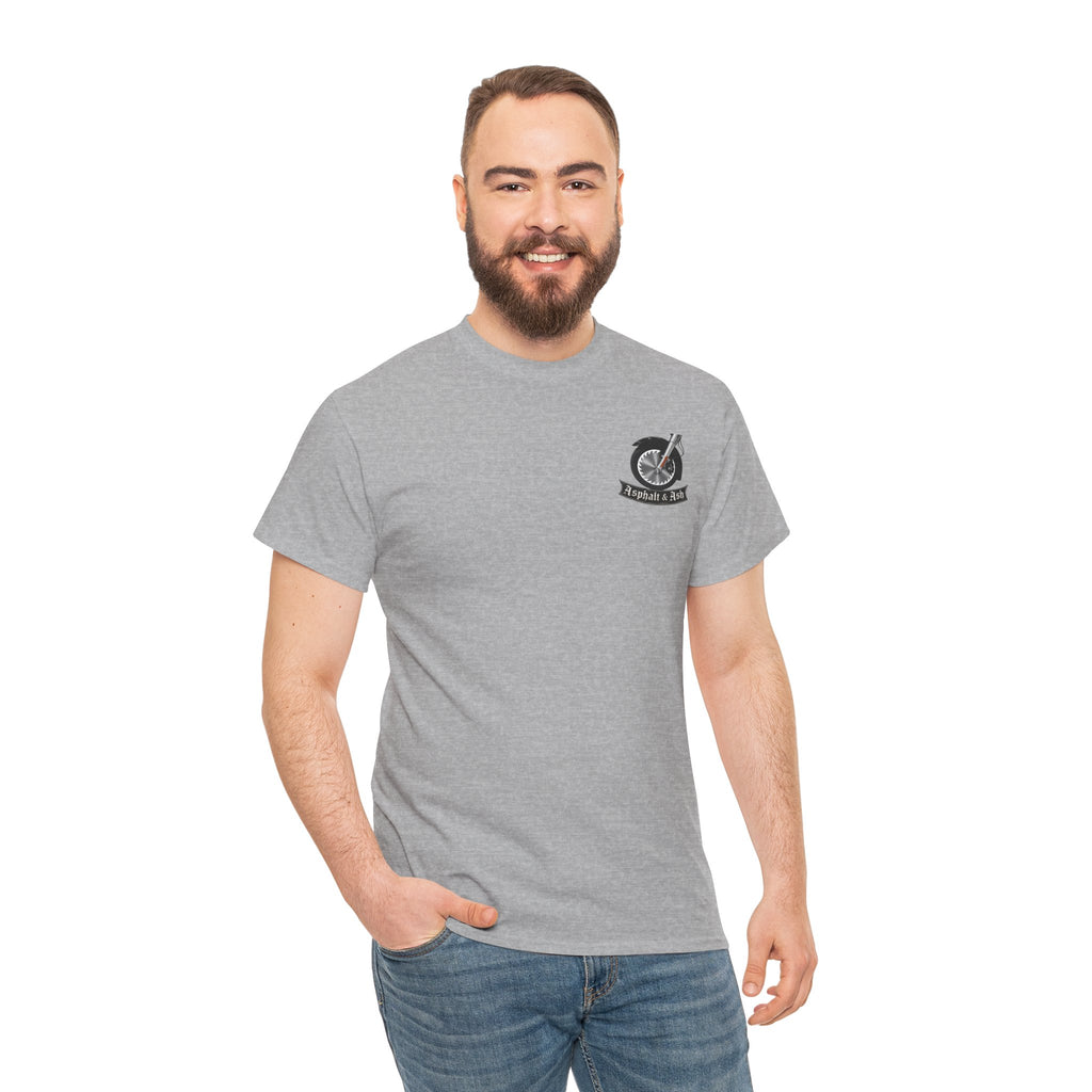 T-Shirt — "What a Ride" Motorcycle Life Journey Graphic Tee