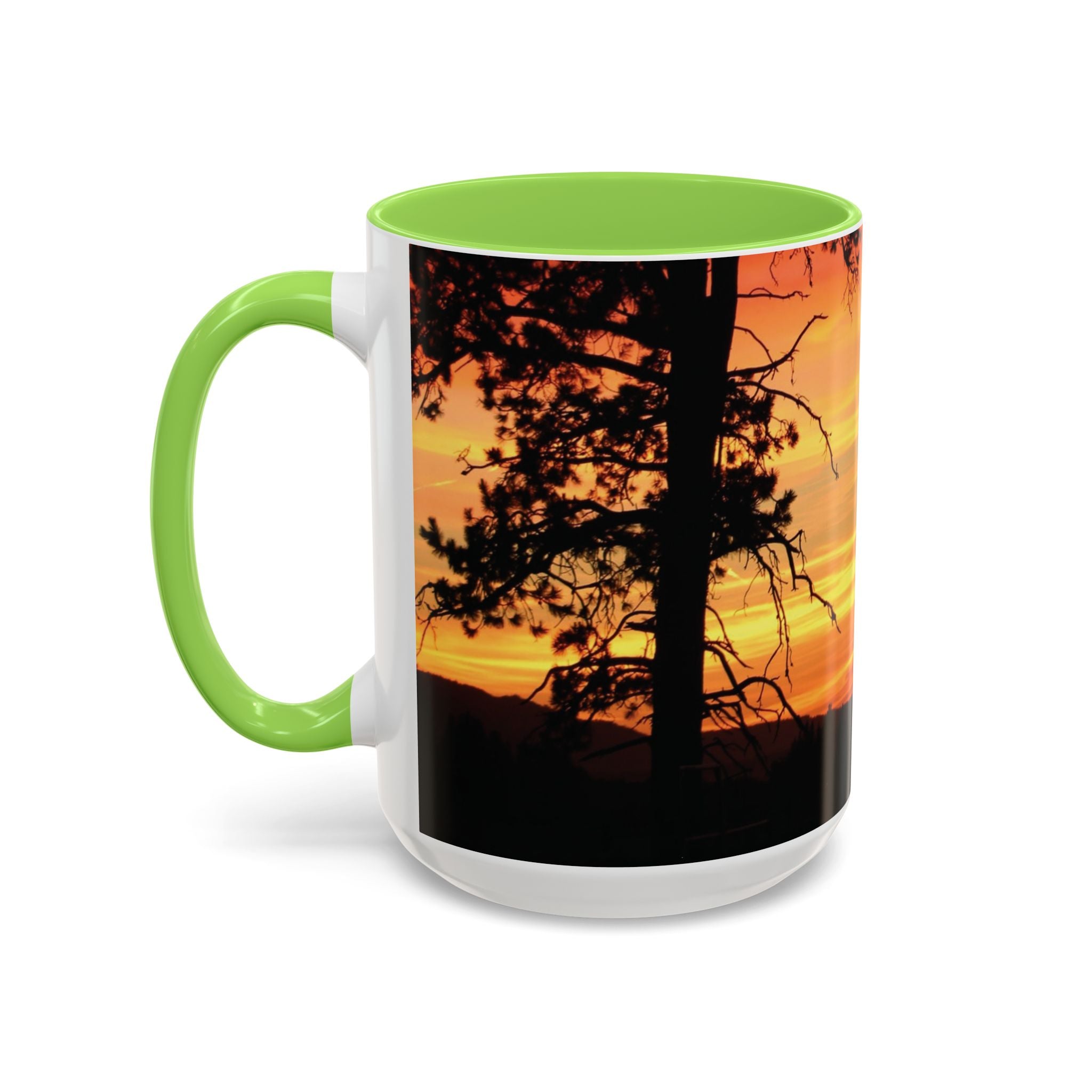 Progress Over Perfection Sunset Mug — Rural NE Oregon Motivational Coffee Cup (11oz/15oz)