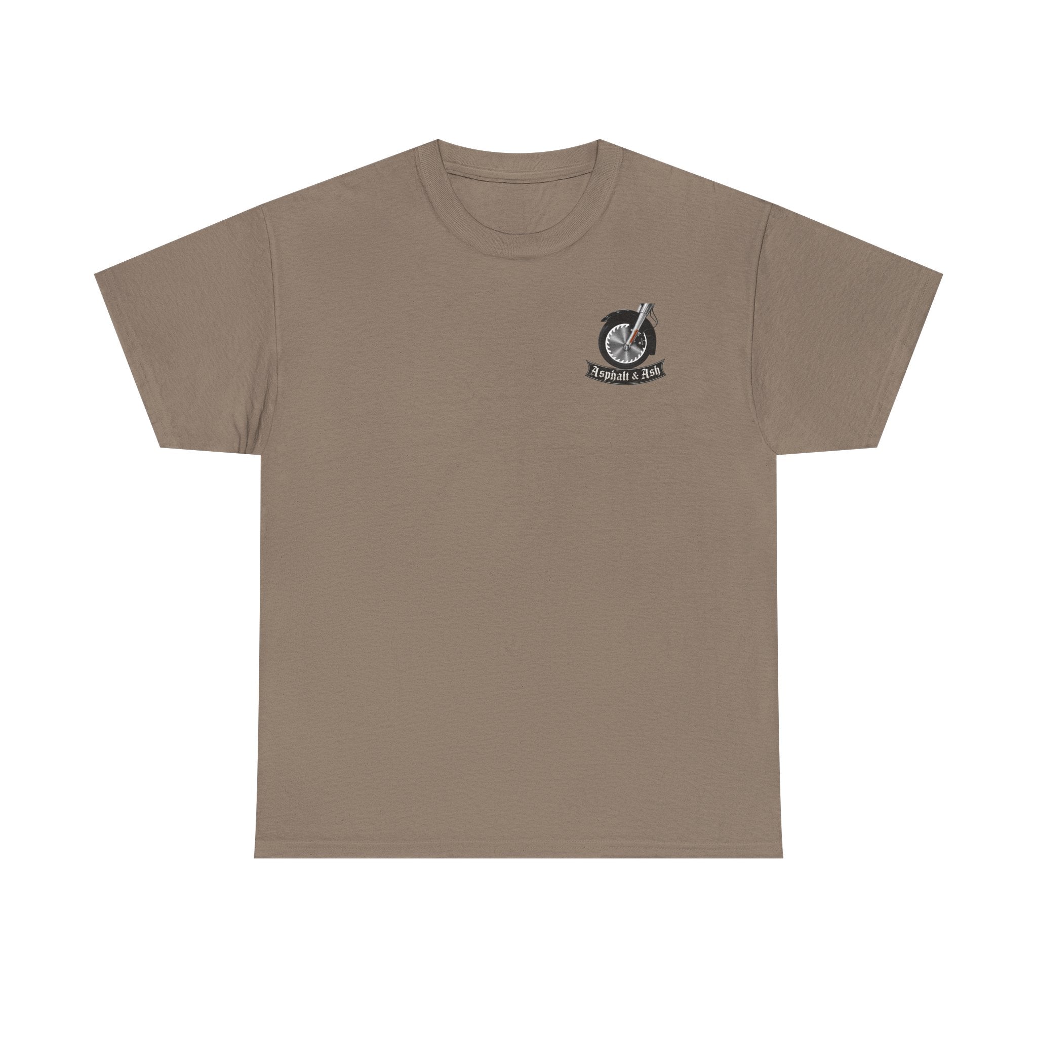 T-Shirt — "What a Ride" Motorcycle Life Journey Graphic Tee