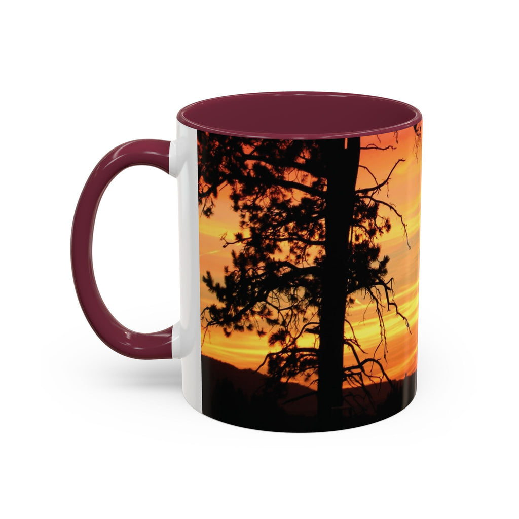 Progress Over Perfection Sunset Mug — Rural NE Oregon Motivational Coffee Cup (11oz/15oz)