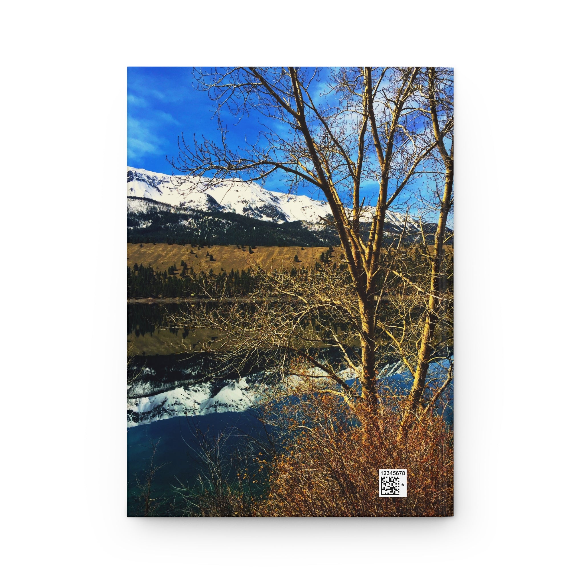 Wallowa Lake NE Oregon Hardcover Journal — Mountain & Lake Landscape