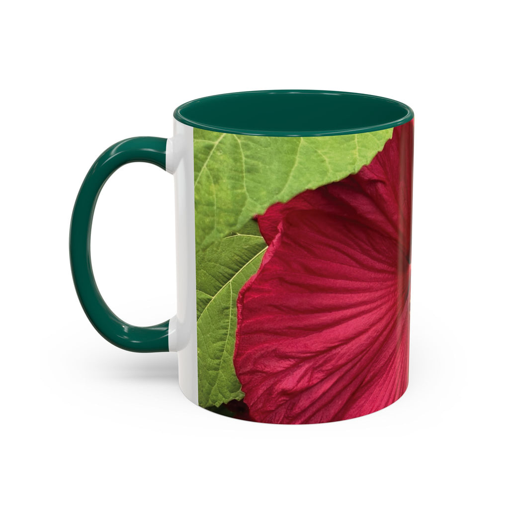 Less Hustle More Coffee Hibiscus Floral Mug (11oz & 15oz)
