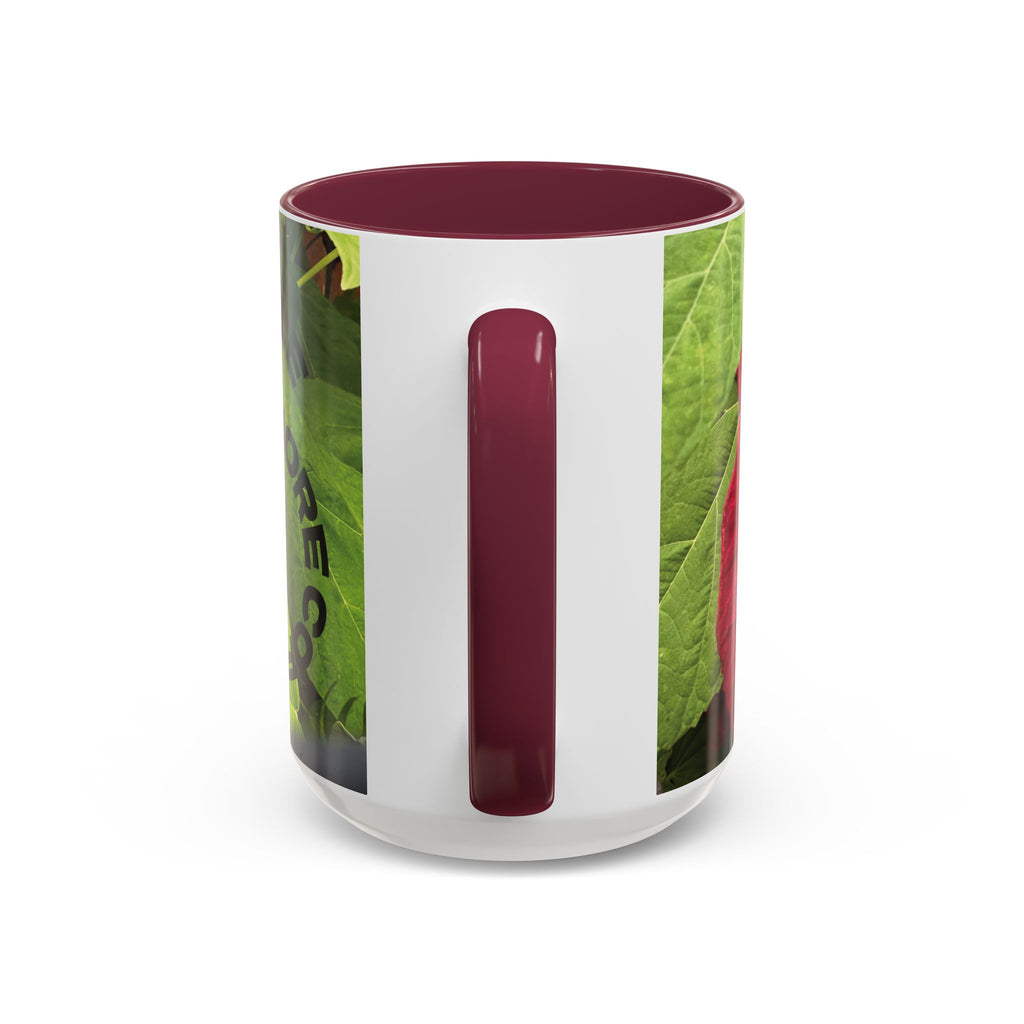 Less Hustle More Coffee Hibiscus Floral Mug (11oz & 15oz)