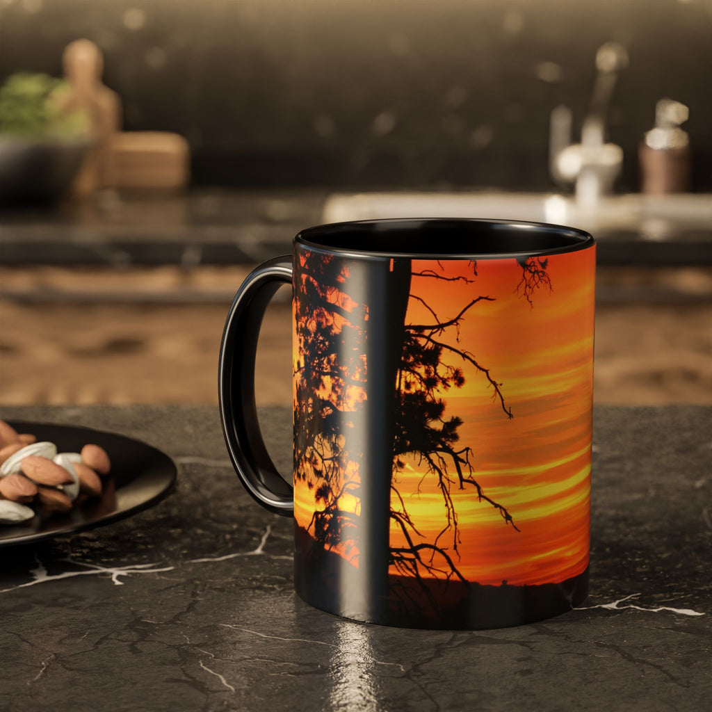 Progress Over Perfection Sunset Mug — Rural NE Oregon Motivational Coffee Cup (11oz/15oz)