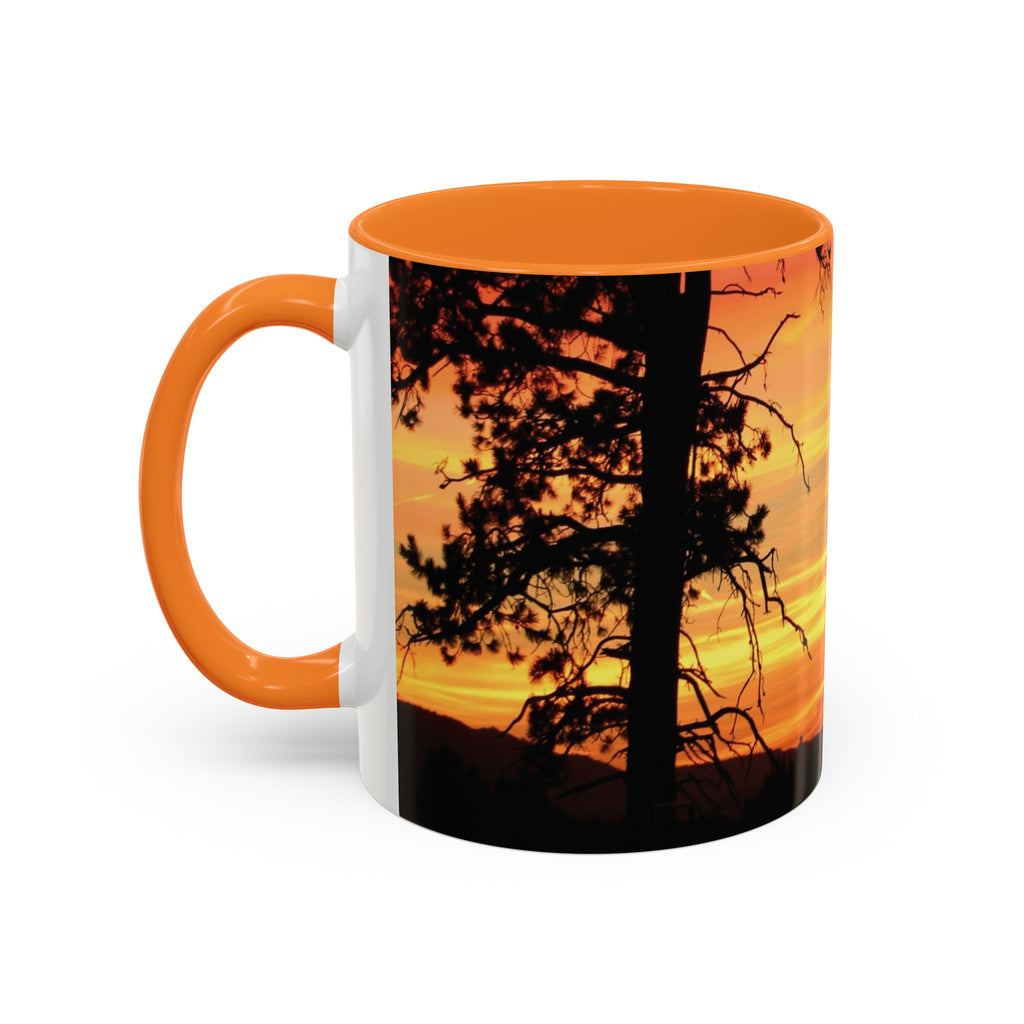 Progress Over Perfection Sunset Mug — Rural NE Oregon Motivational Coffee Cup (11oz/15oz)