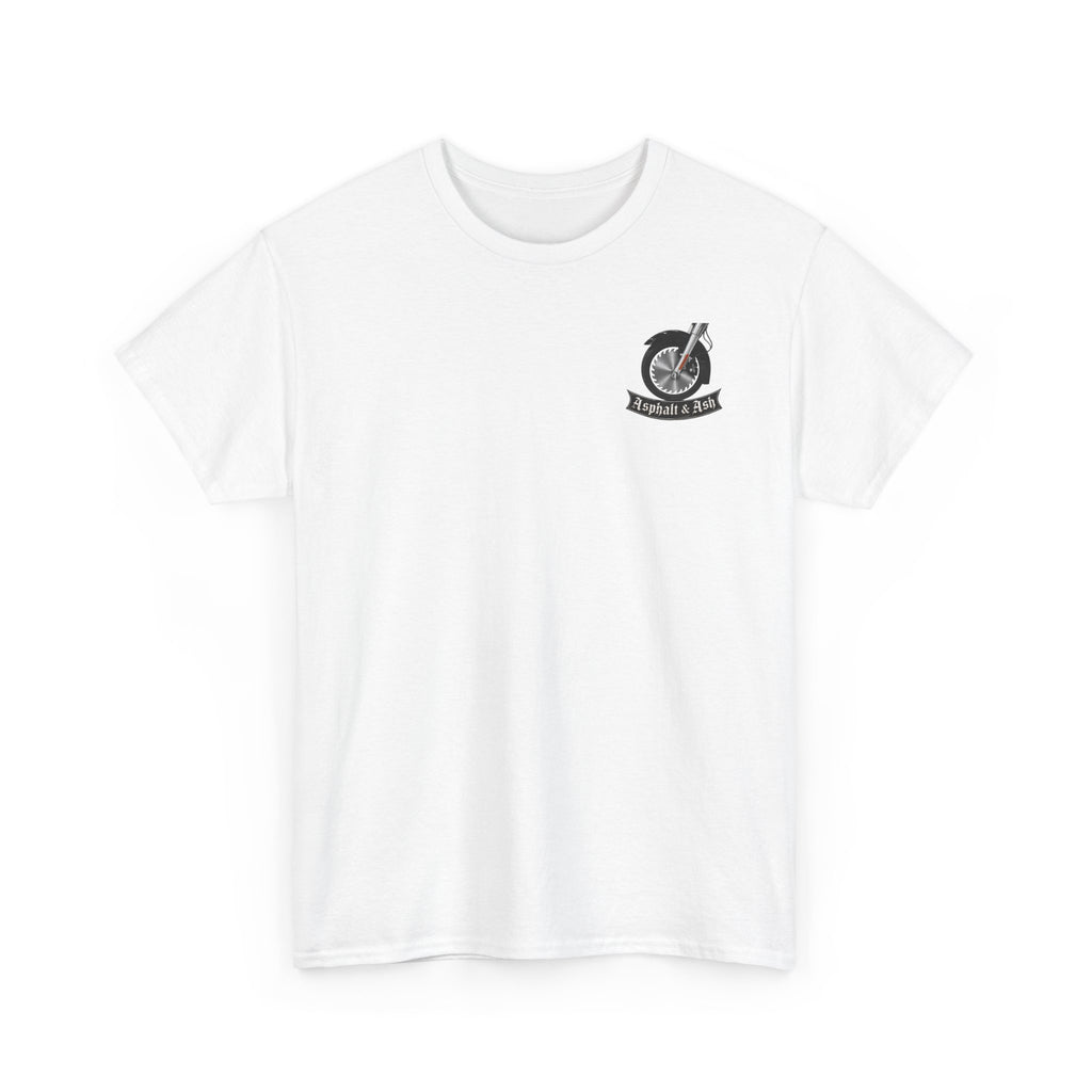 T-Shirt — "What a Ride" Motorcycle Life Journey Graphic Tee