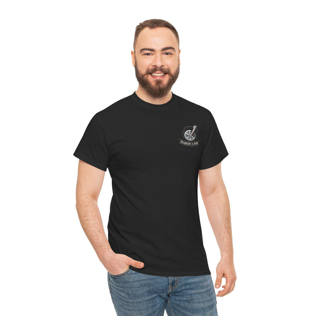 T-Shirt — "What a Ride" Motorcycle Life Journey Graphic Tee