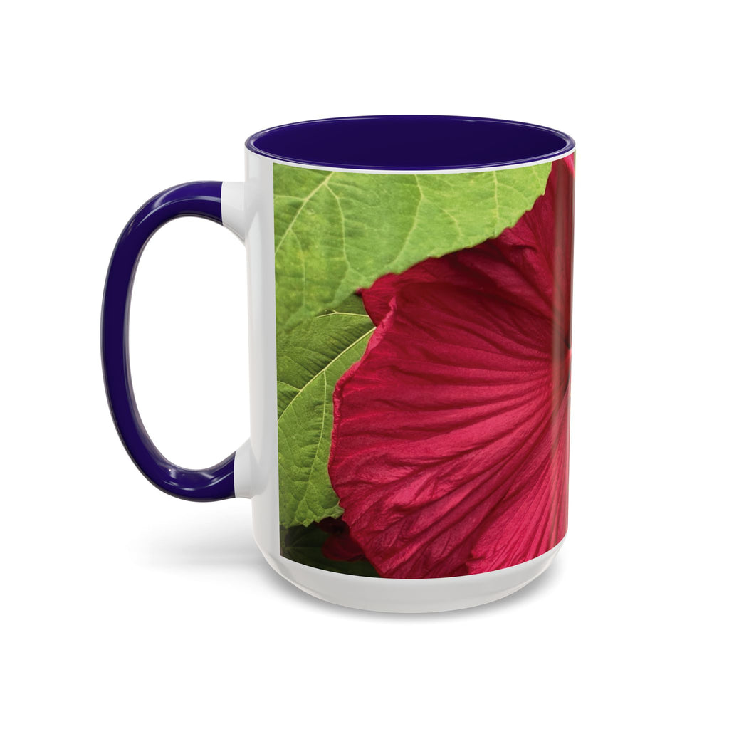 Less Hustle More Coffee Hibiscus Floral Mug (11oz & 15oz)
