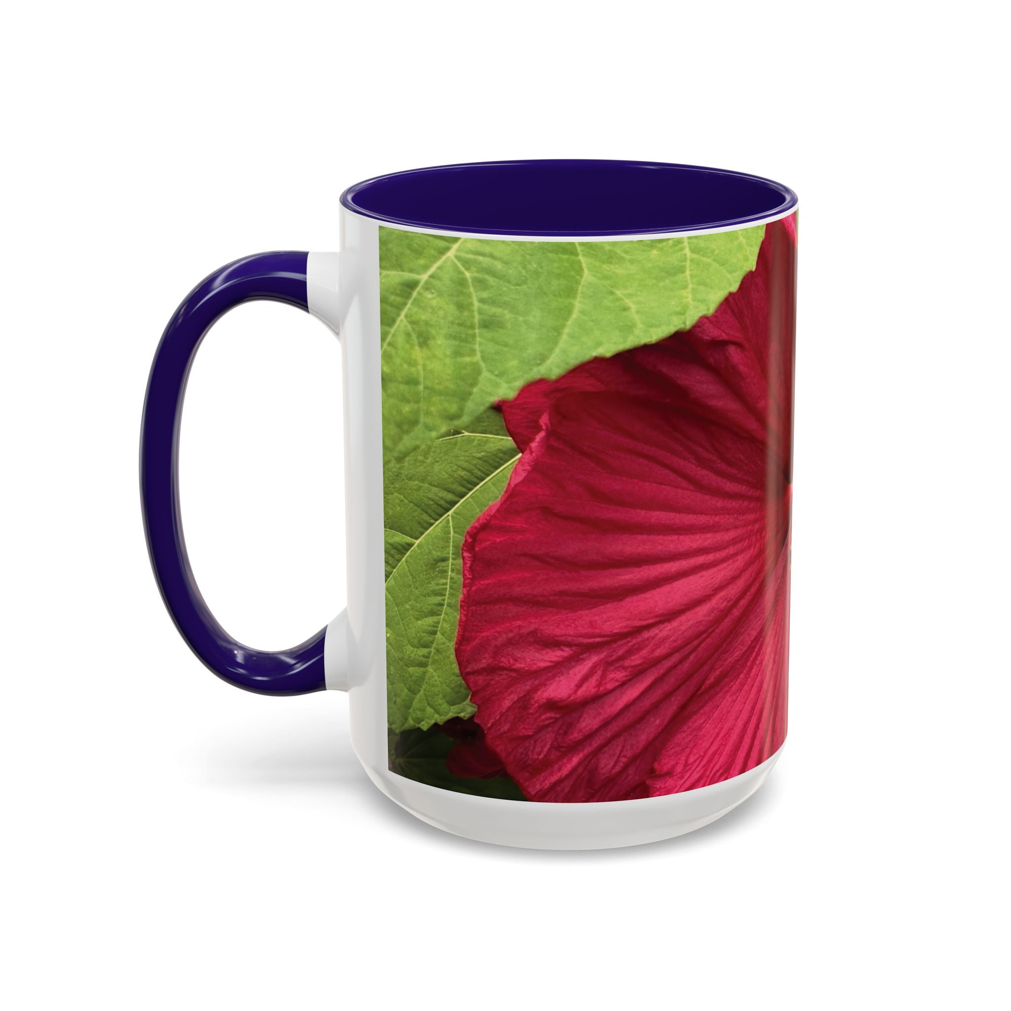 Less Hustle More Coffee Hibiscus Floral Mug (11oz & 15oz)