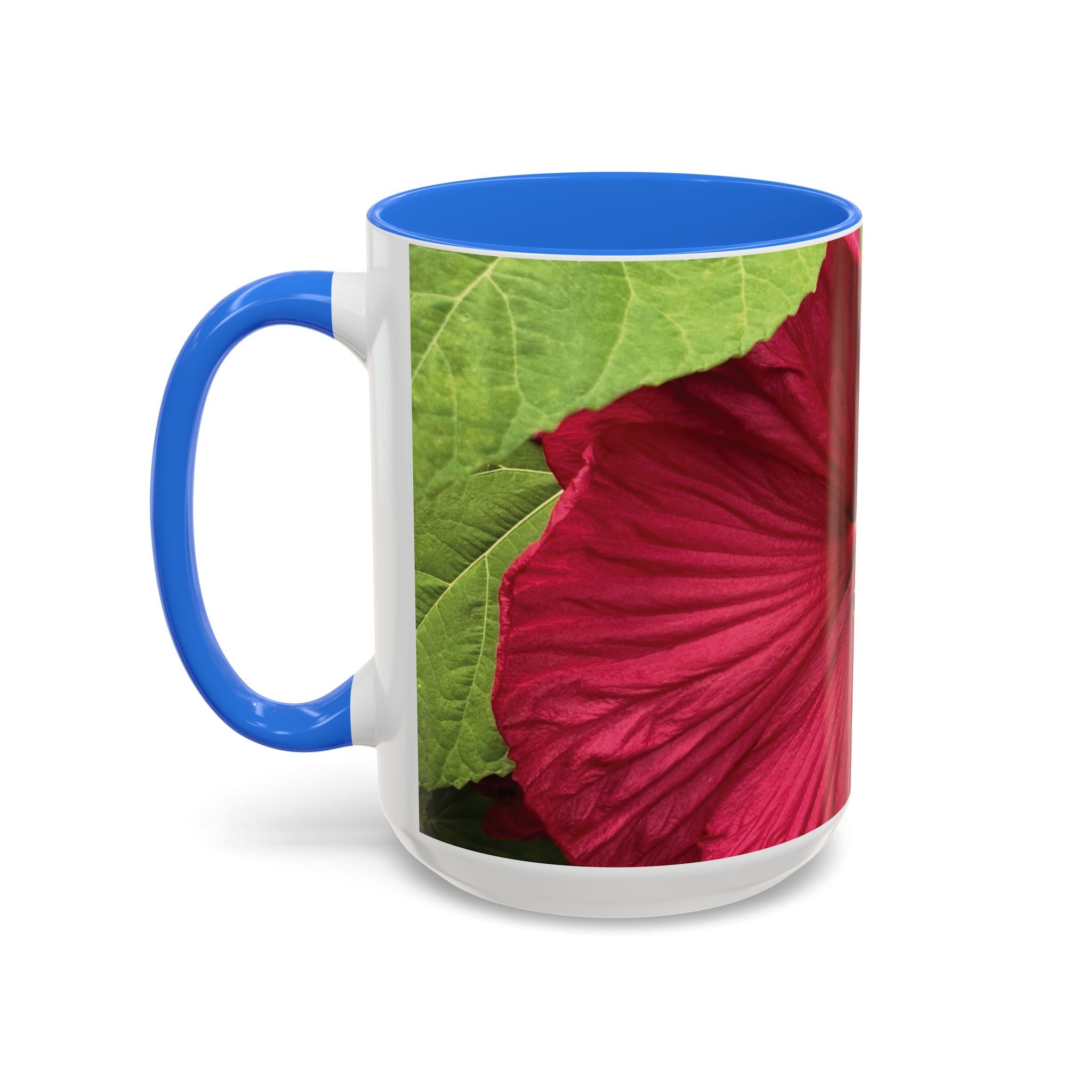 Less Hustle More Coffee Hibiscus Floral Mug (11oz & 15oz)