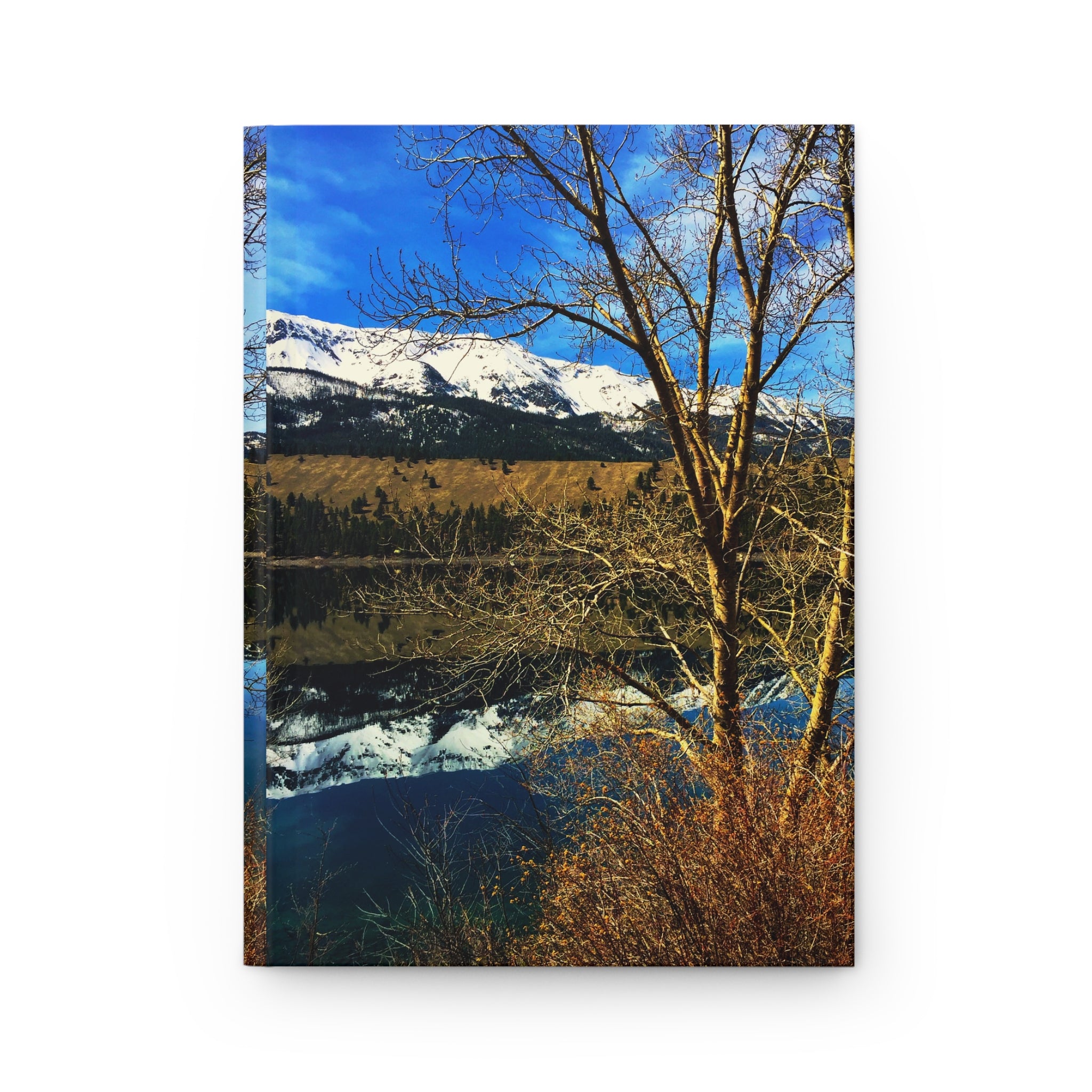 Wallowa Lake NE Oregon Hardcover Journal — Mountain & Lake Landscape