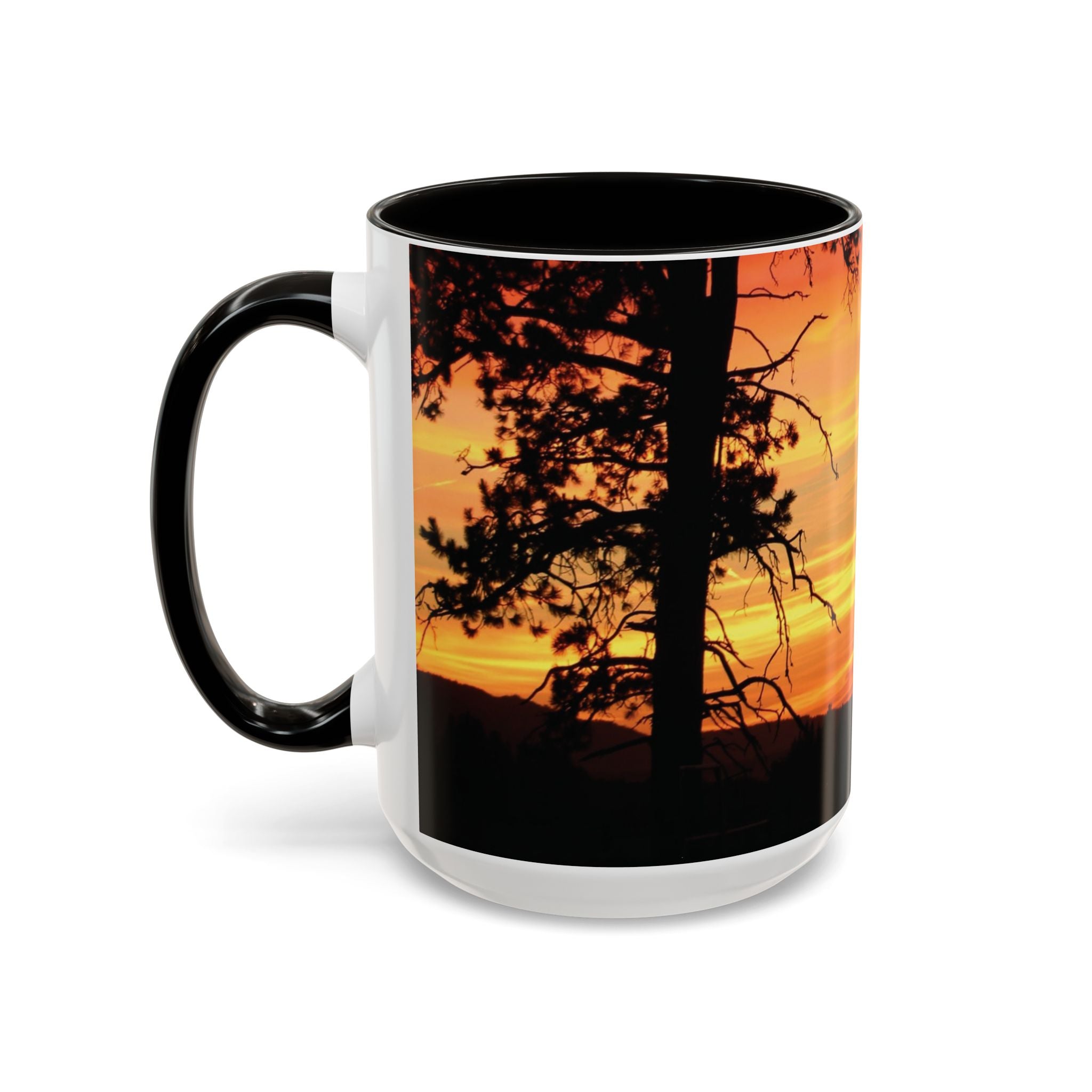 Progress Over Perfection Sunset Mug — Rural NE Oregon Motivational Coffee Cup (11oz/15oz)