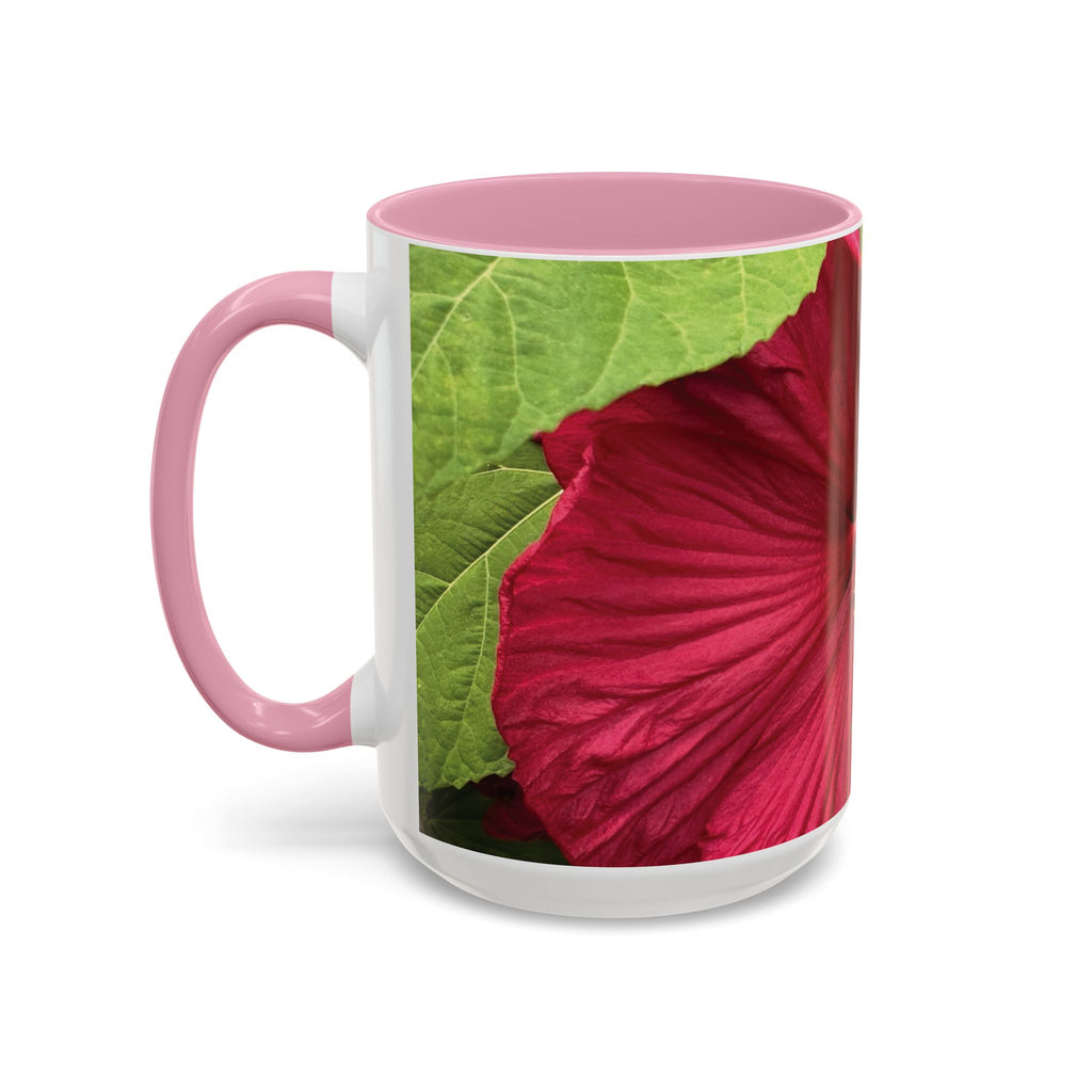 Less Hustle More Coffee Hibiscus Floral Mug (11oz & 15oz)