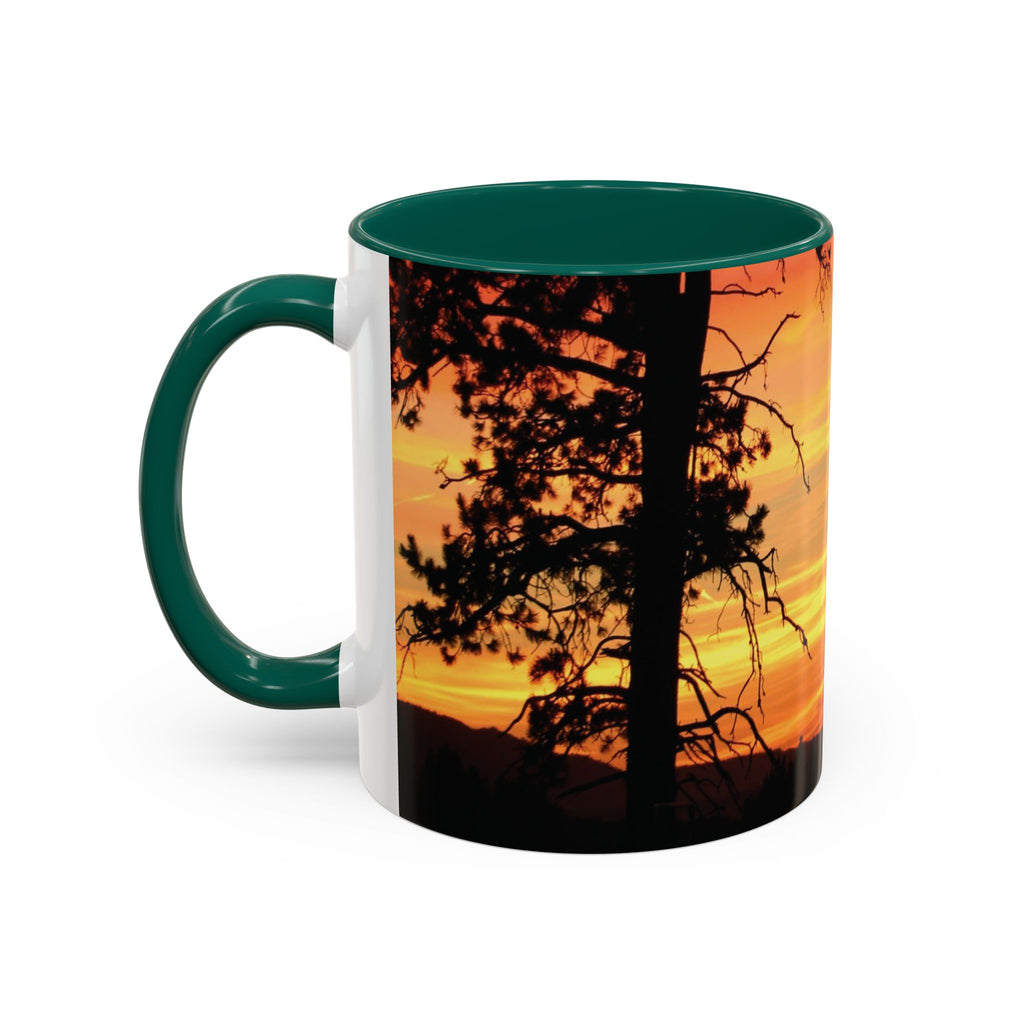 Progress Over Perfection Sunset Mug — Rural NE Oregon Motivational Coffee Cup (11oz/15oz)