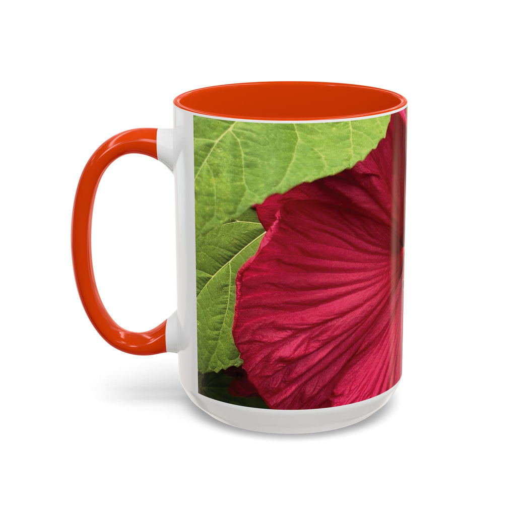 Less Hustle More Coffee Hibiscus Floral Mug (11oz & 15oz)