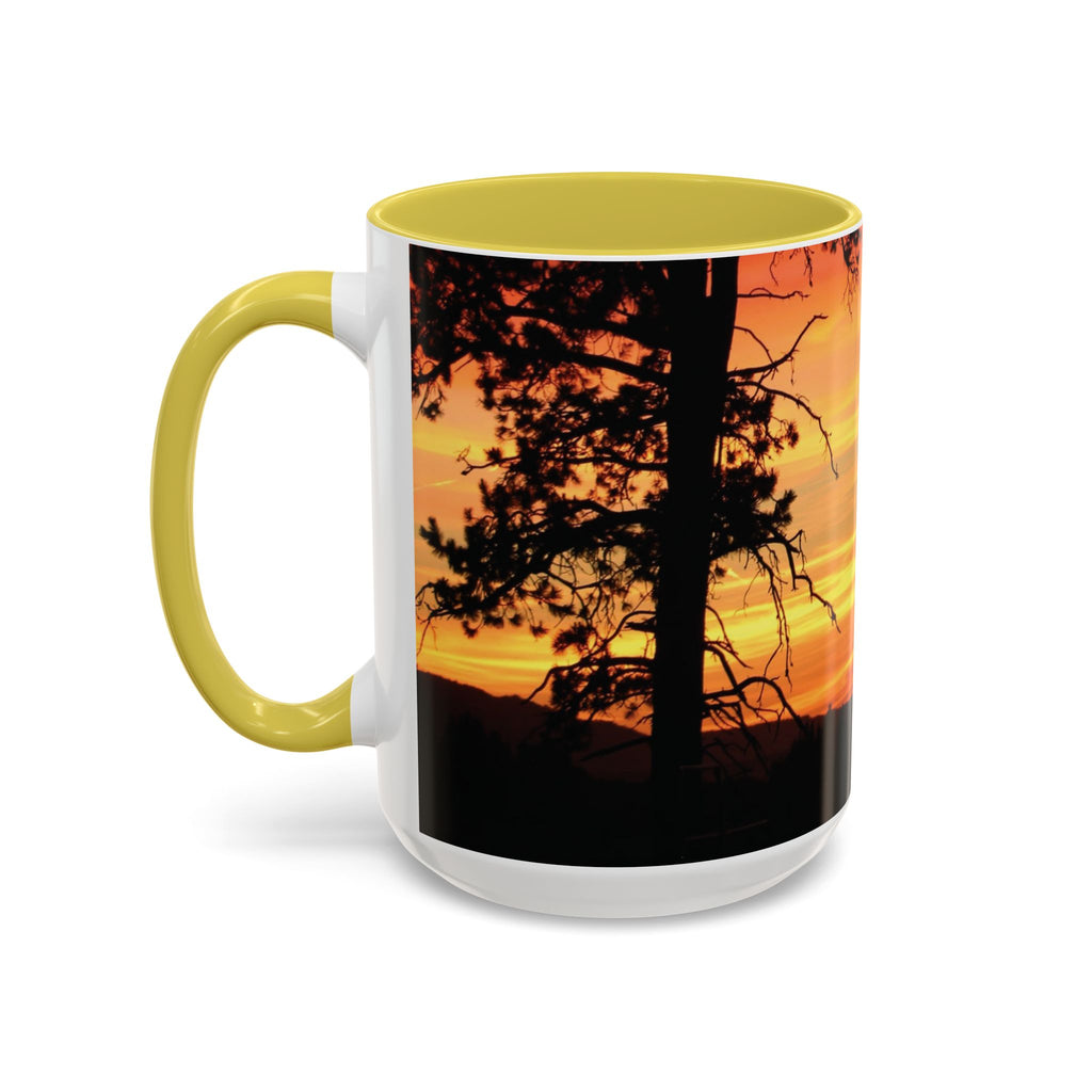 Progress Over Perfection Sunset Mug — Rural NE Oregon Motivational Coffee Cup (11oz/15oz)