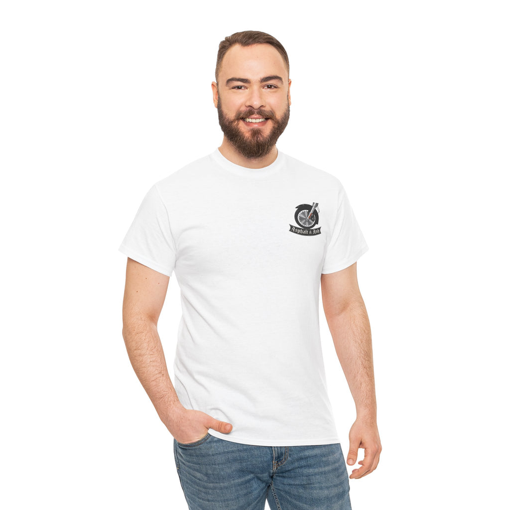 T-Shirt — "What a Ride" Motorcycle Life Journey Graphic Tee