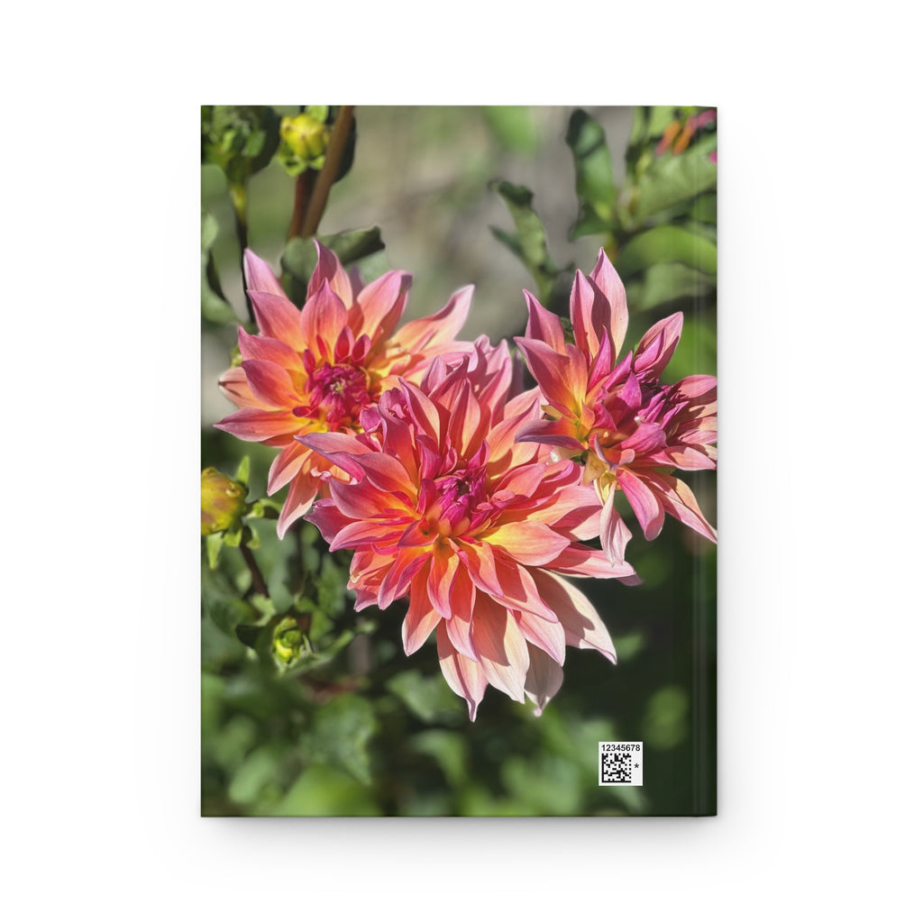 Cruisin' My Way Into 60 Dahlia Floral Birthday Hardcover Journal