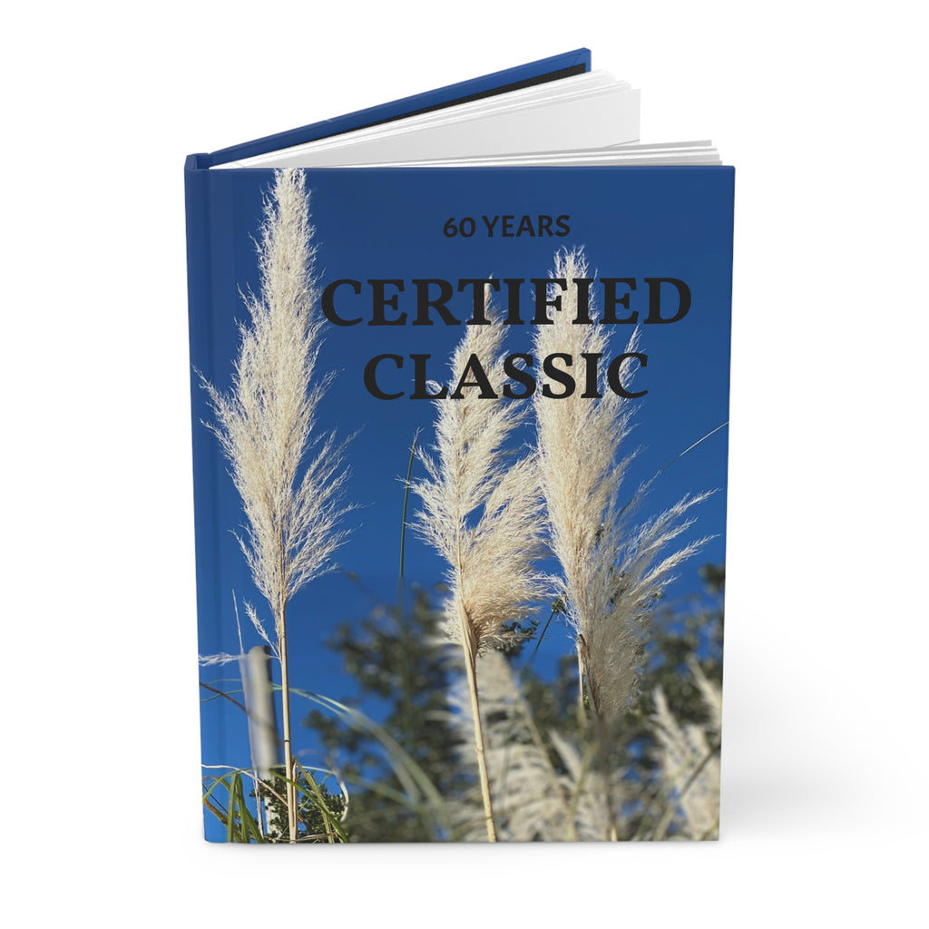 60th Birthday Hardcover Journal — "Certified Classic: Cruisin' My Way into 60" Keepsake (Personalizable)