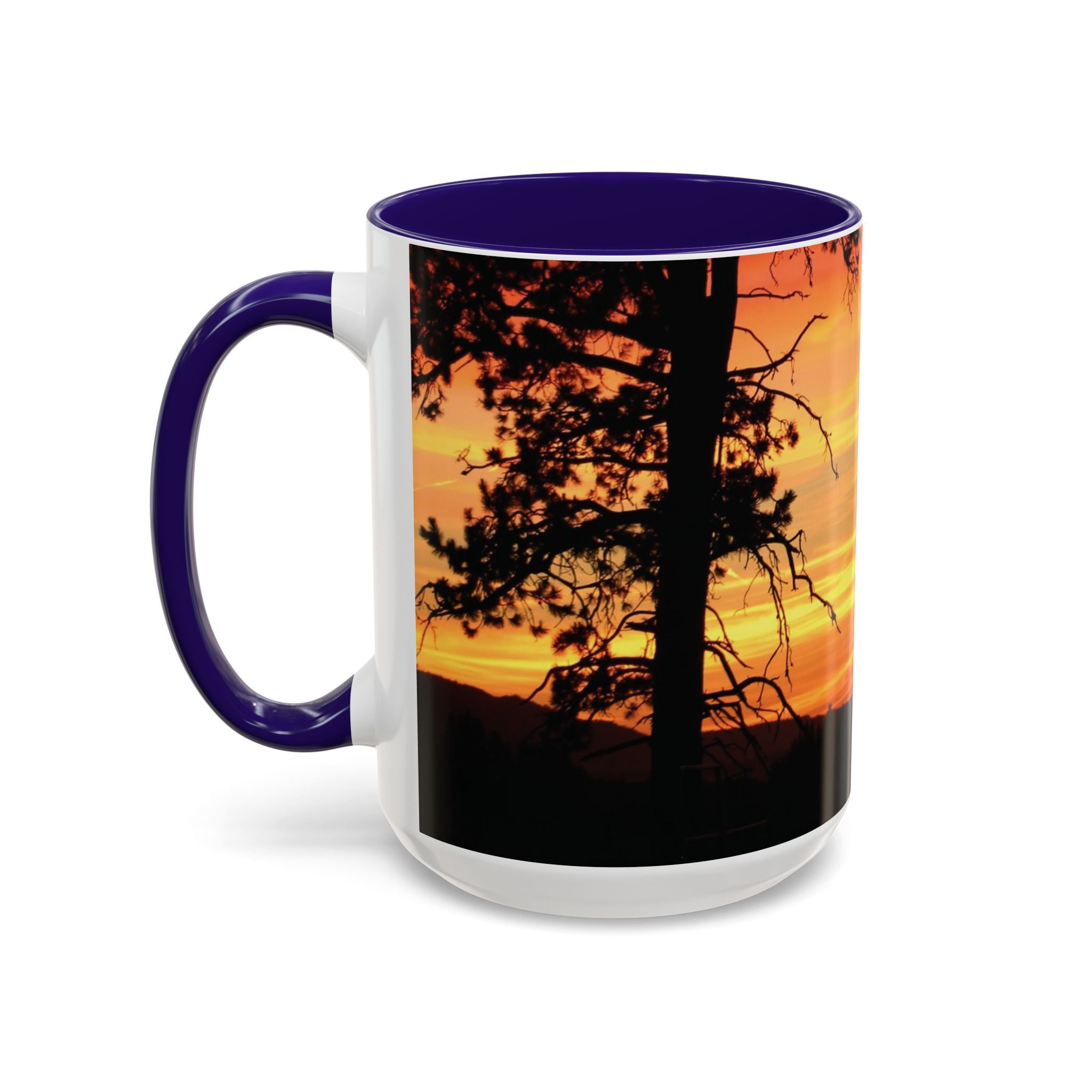 Progress Over Perfection Sunset Mug — Rural NE Oregon Motivational Coffee Cup (11oz/15oz)