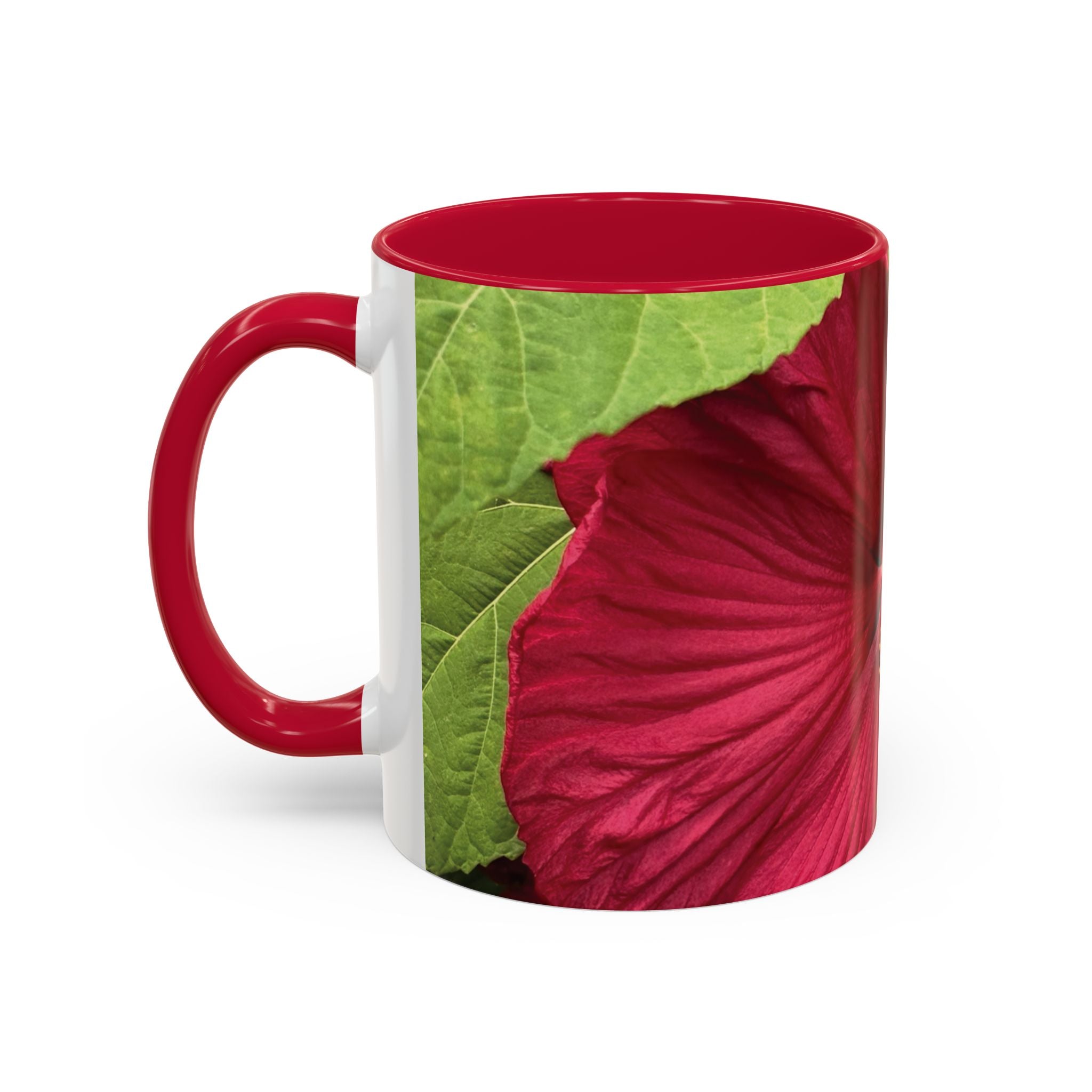Less Hustle More Coffee Hibiscus Floral Mug (11oz & 15oz)