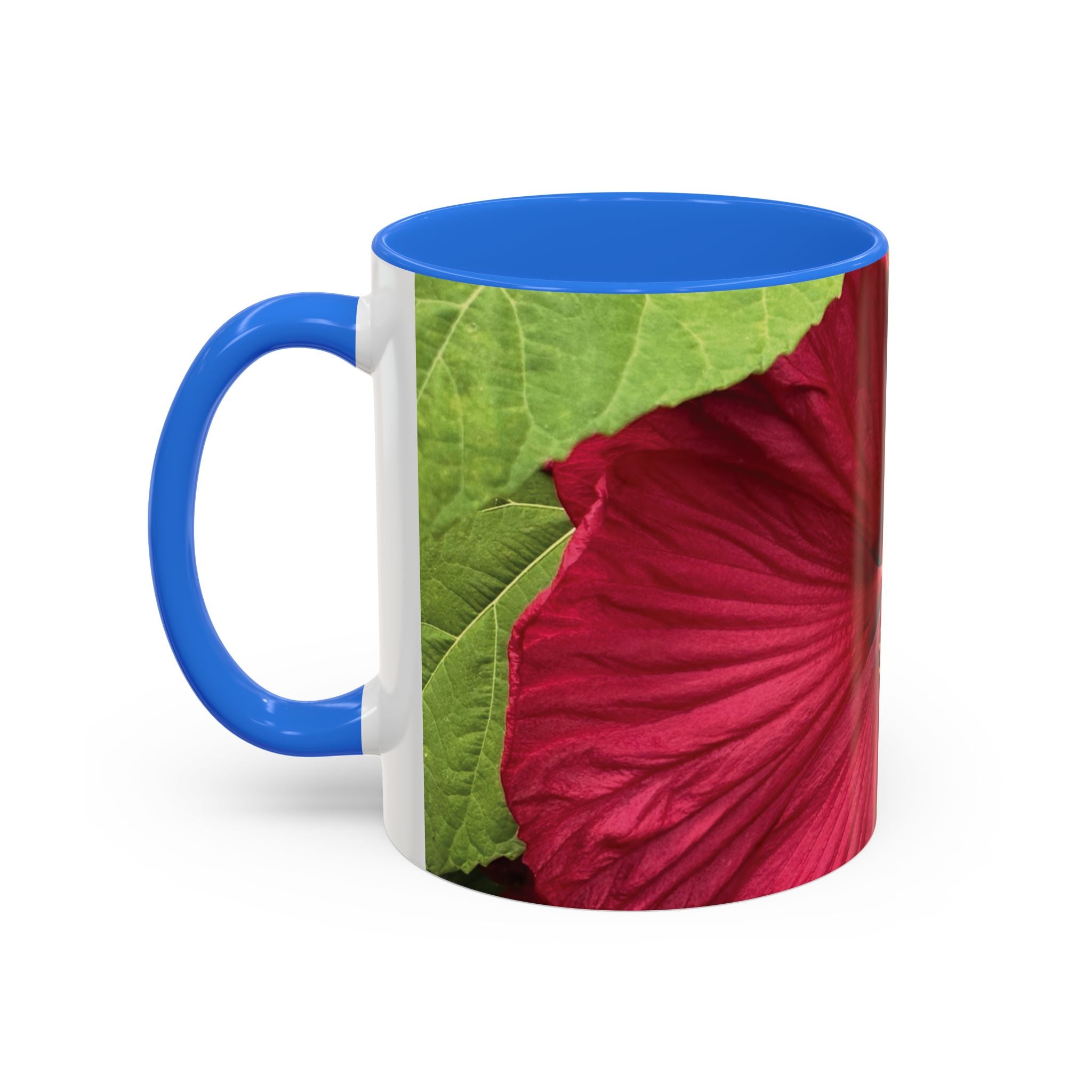 Less Hustle More Coffee Hibiscus Floral Mug (11oz & 15oz)