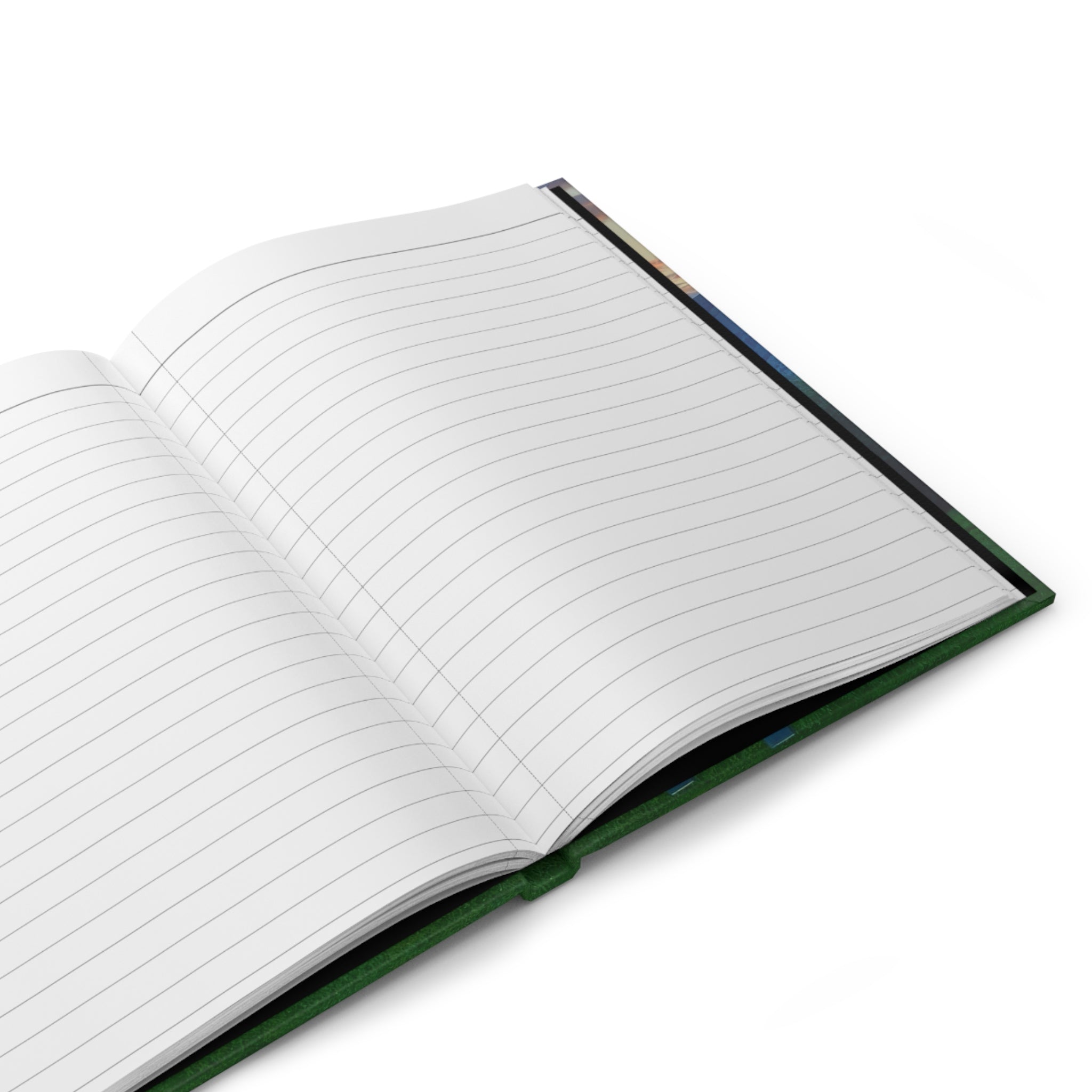 Sunset Mountain Hardcover Journal — Scenic Nature Notebook for Travel & Reflection