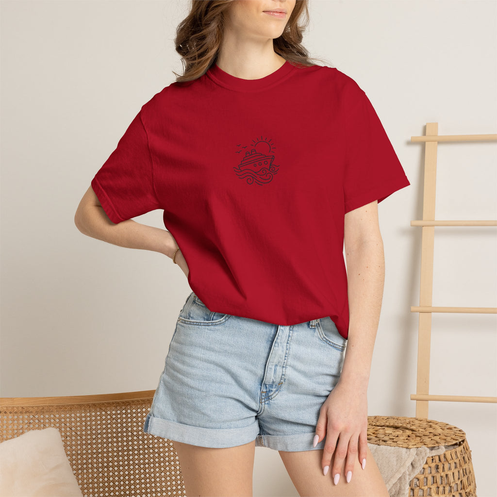 Garment-Dyed Unisex T-Shirt — Women's Tee