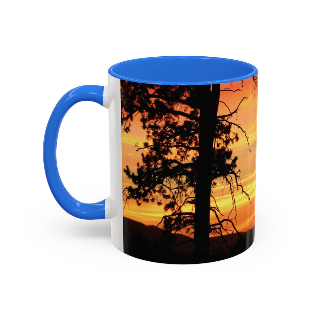 Progress Over Perfection Sunset Mug — Rural NE Oregon Motivational Coffee Cup (11oz/15oz)