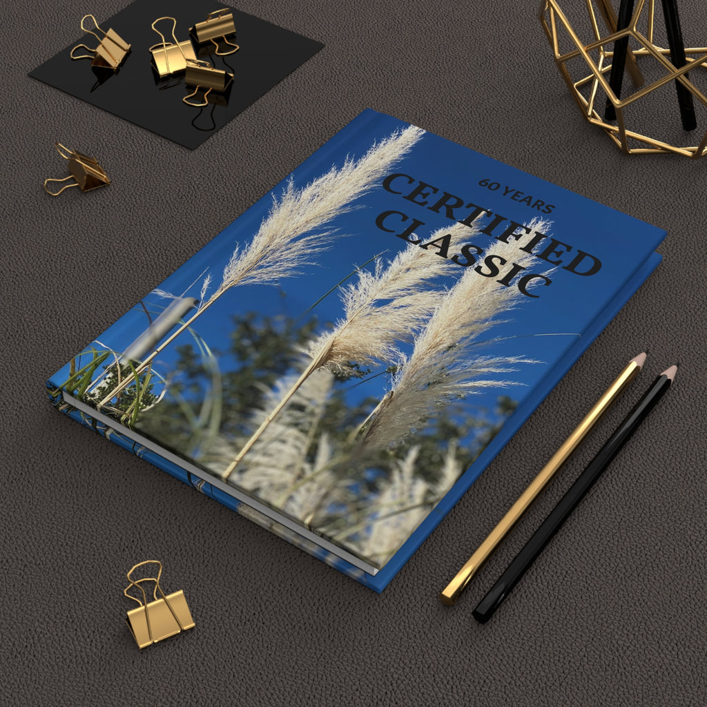 60th Birthday Hardcover Journal — "Certified Classic: Cruisin' My Way into 60" Keepsake (Personalizable)