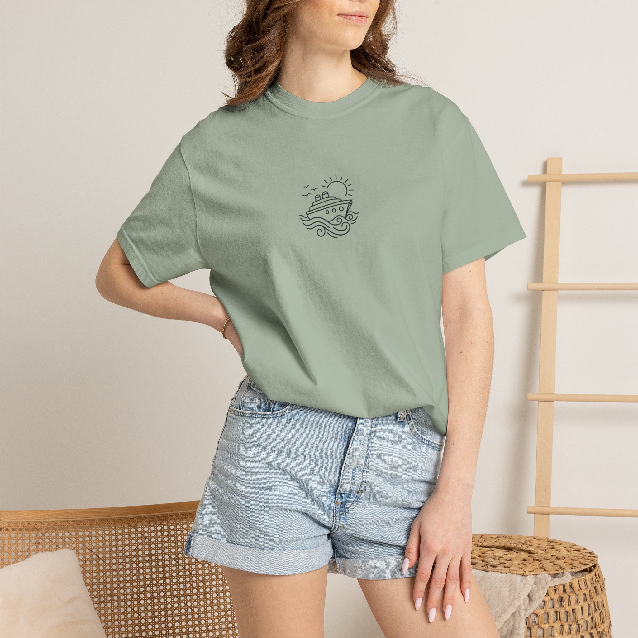 Garment-Dyed Unisex T-Shirt — Women's Tee