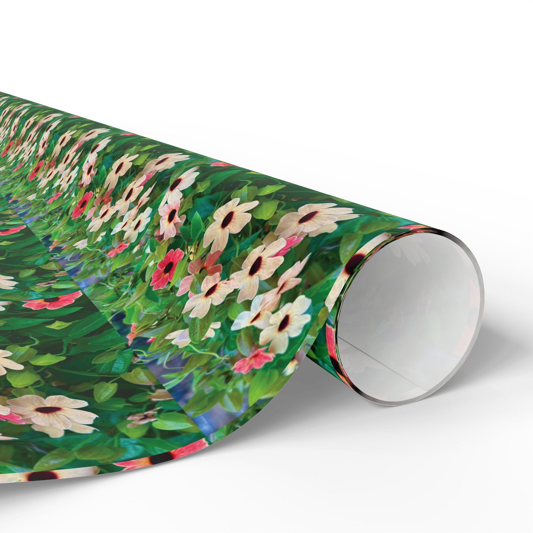 Wrapping Paper — Black Eyed Susan Vine African Sunset Gift Wrap Roll