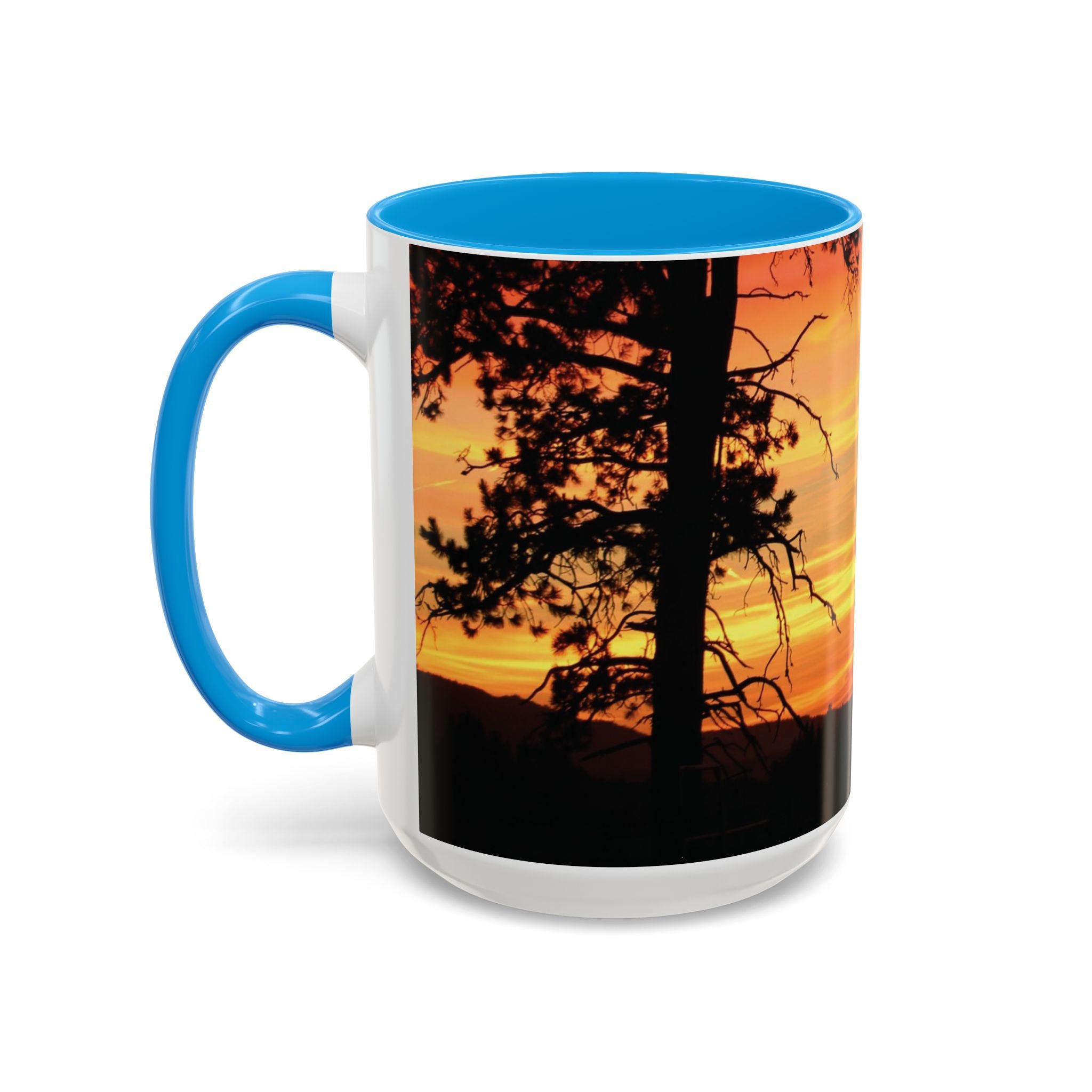 Progress Over Perfection Sunset Mug — Rural NE Oregon Motivational Coffee Cup (11oz/15oz)