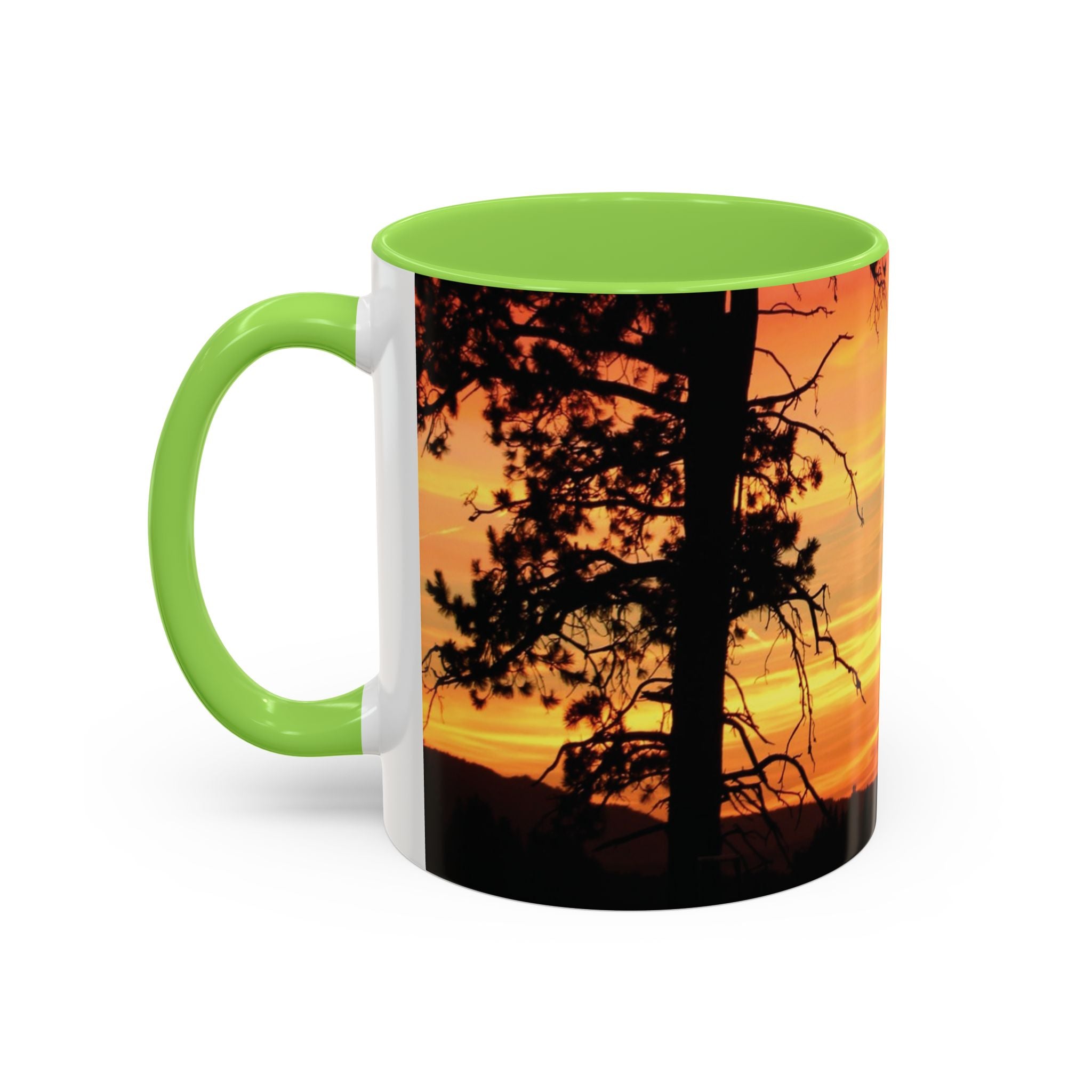 Progress Over Perfection Sunset Mug — Rural NE Oregon Motivational Coffee Cup (11oz/15oz)