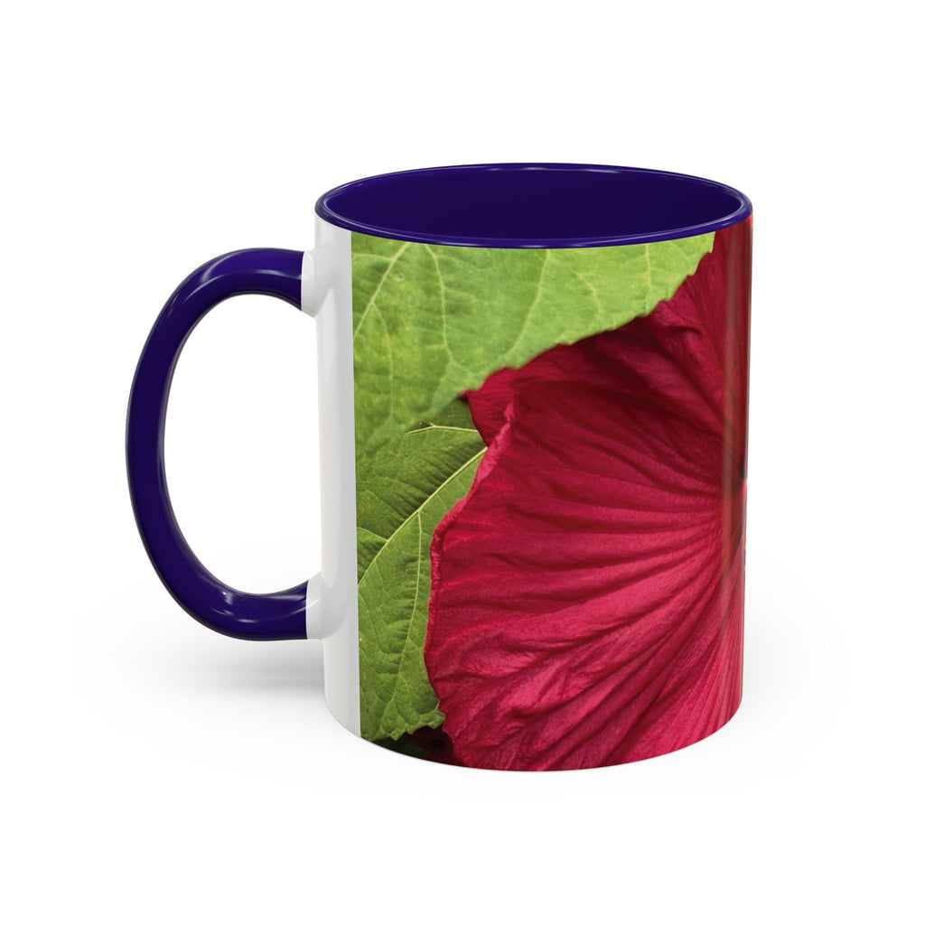 Less Hustle More Coffee Hibiscus Floral Mug (11oz & 15oz)