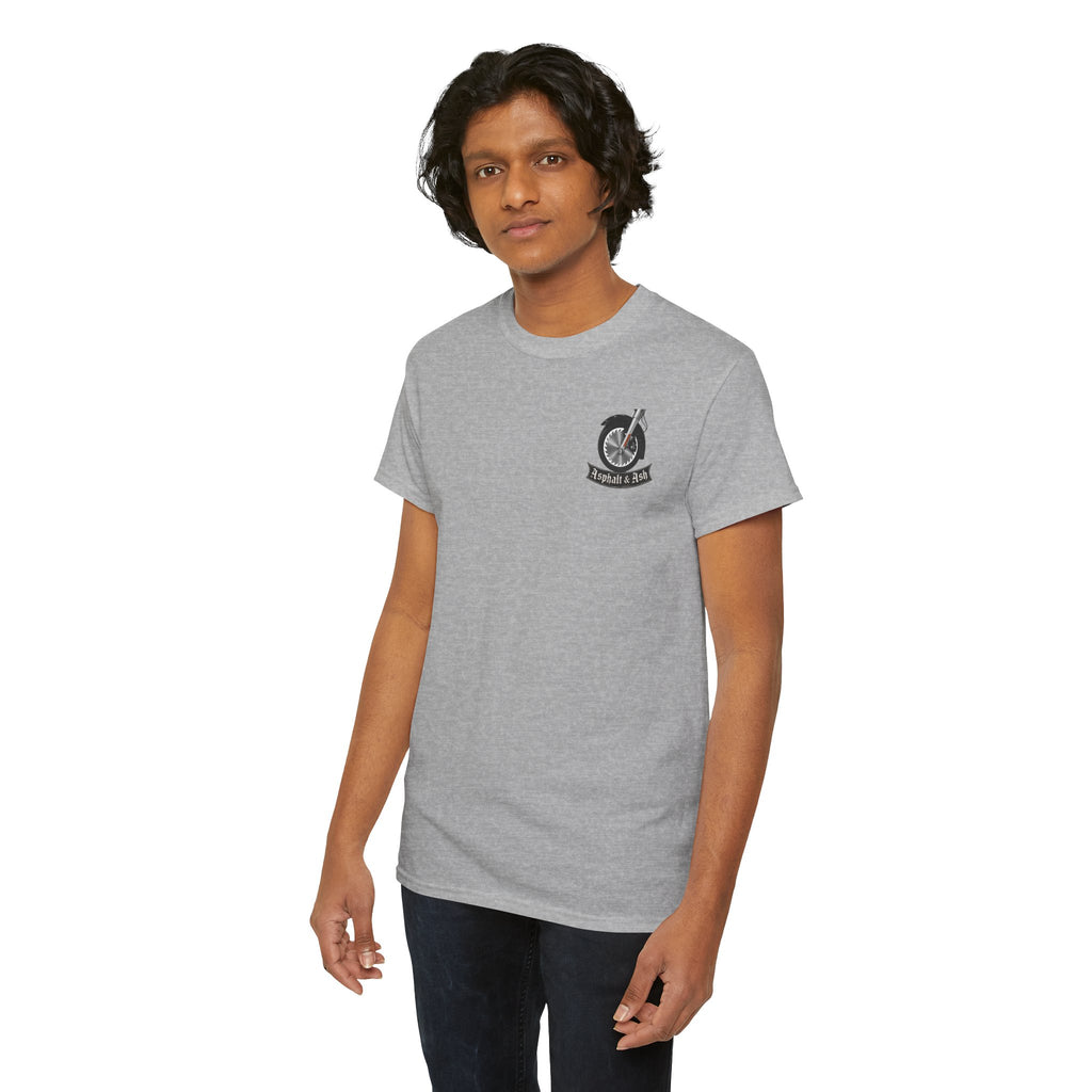 T-Shirt — "What a Ride" Motorcycle Life Journey Graphic Tee