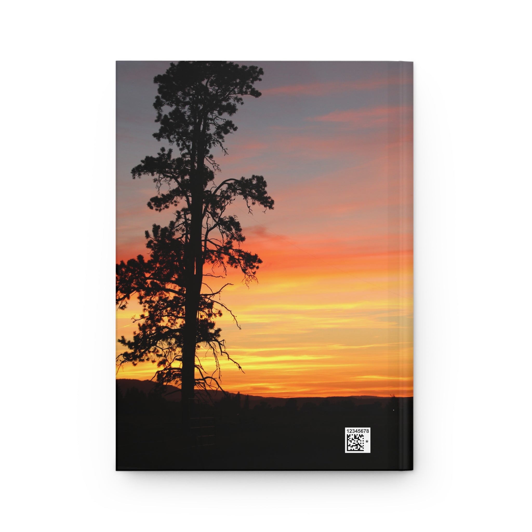 Cruisin' My Way into 60 Hardcover Journal — Sunset Oregon Landscape Milestone Gift